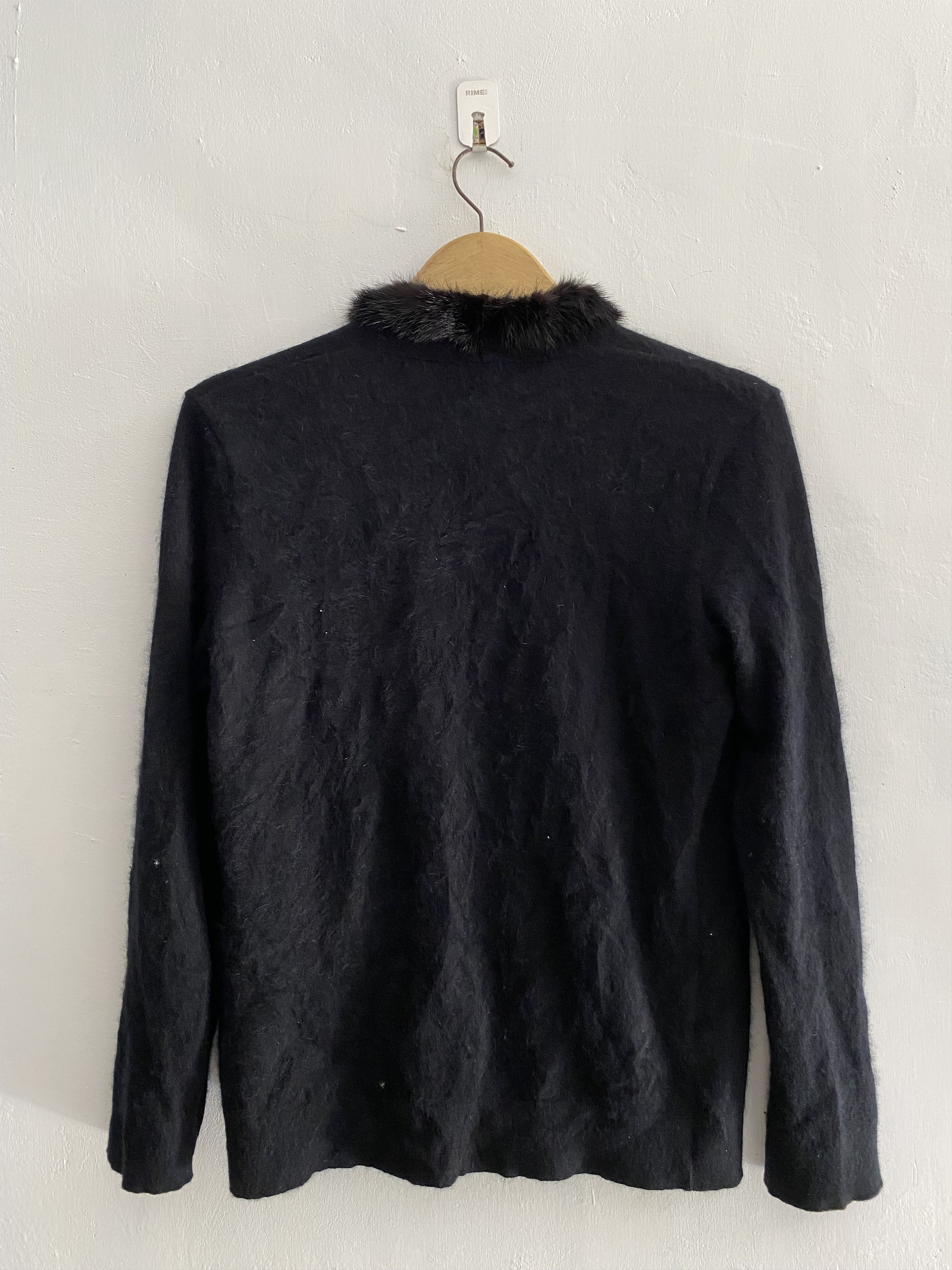 If Six Was Nine × Japanese Brand × Le Grande Bleu (L.G.B.) Japanese lgb style krizia fauxfur cardigan Size US M / EU 48-50 / 2 - 4 Thumbnail