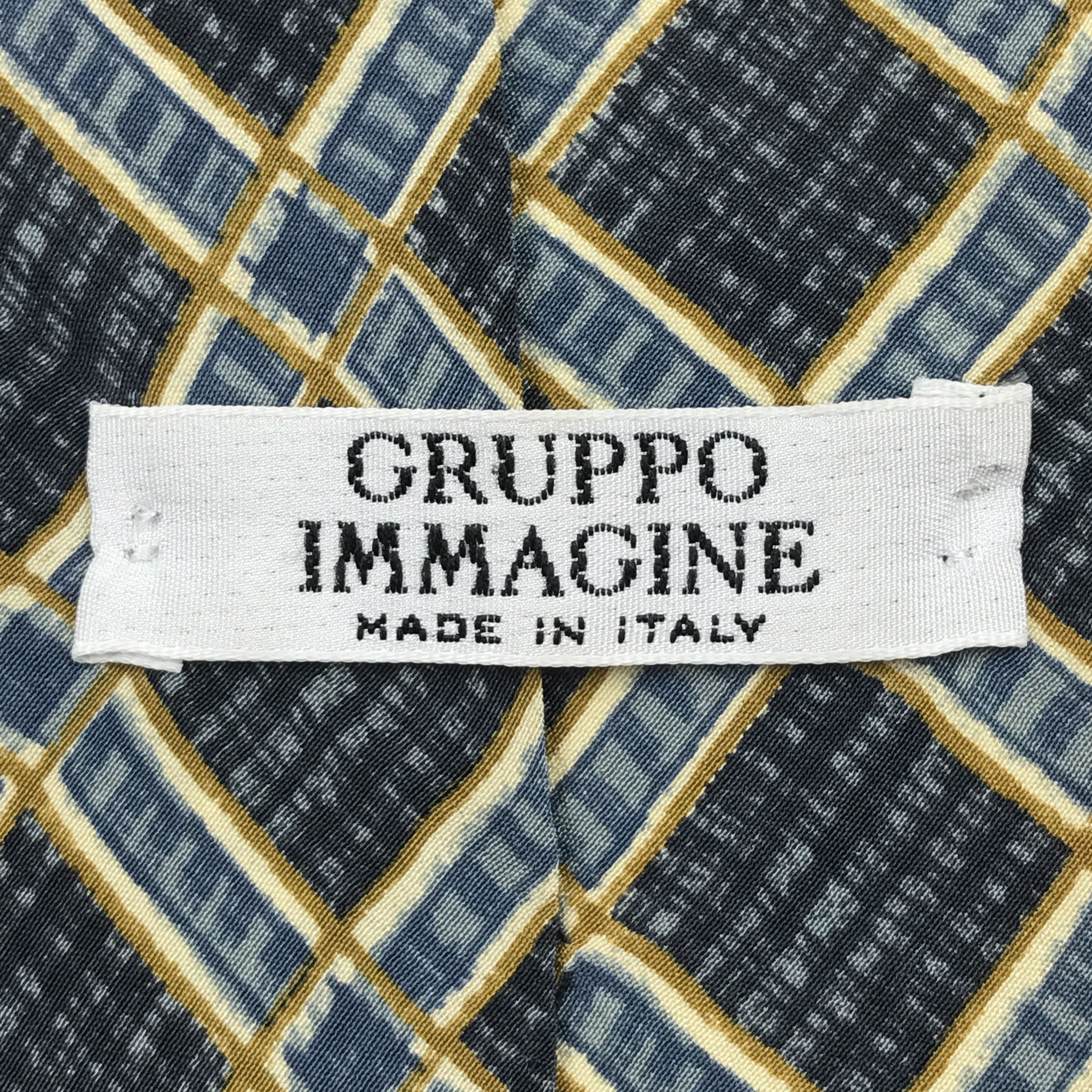 Vintage Vintage Gruppo Immagine Silk Necktie Size ONE SIZE - 6 Thumbnail