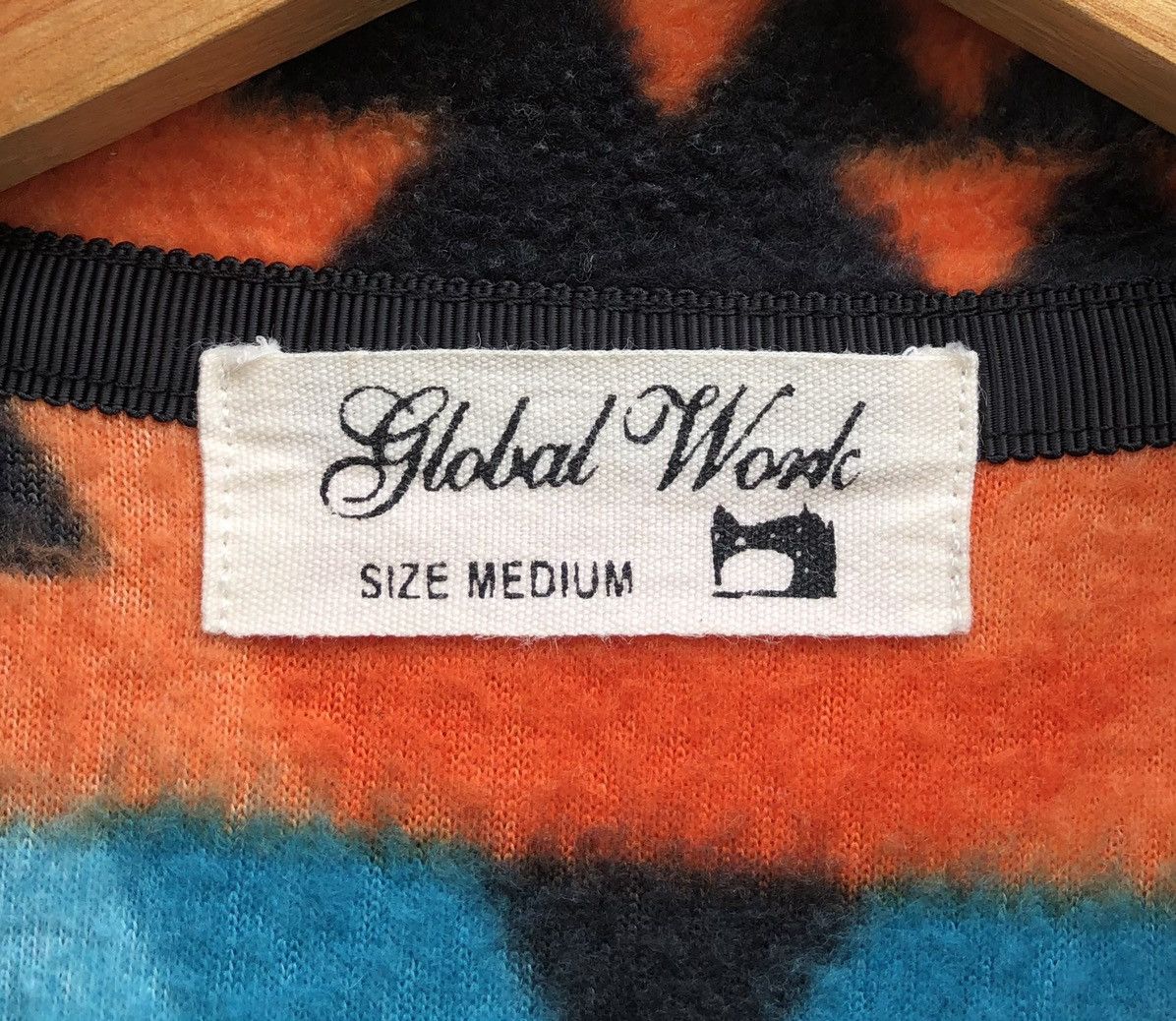Global Work Global Work Aztec Colourful Navajo Fleece Vest Jacket Size US M / EU 48-50 / 2 - 14 Thumbnail