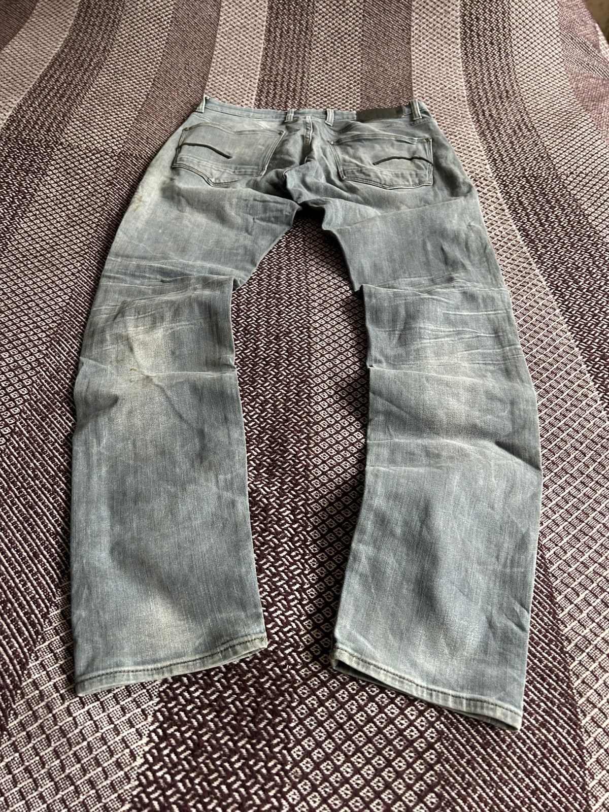 G-Star G-Star Raw Reverd Skinny Denim Jeans Mens Faded Thrashed W32 Size US 32 / EU 48 - 3 Thumbnail