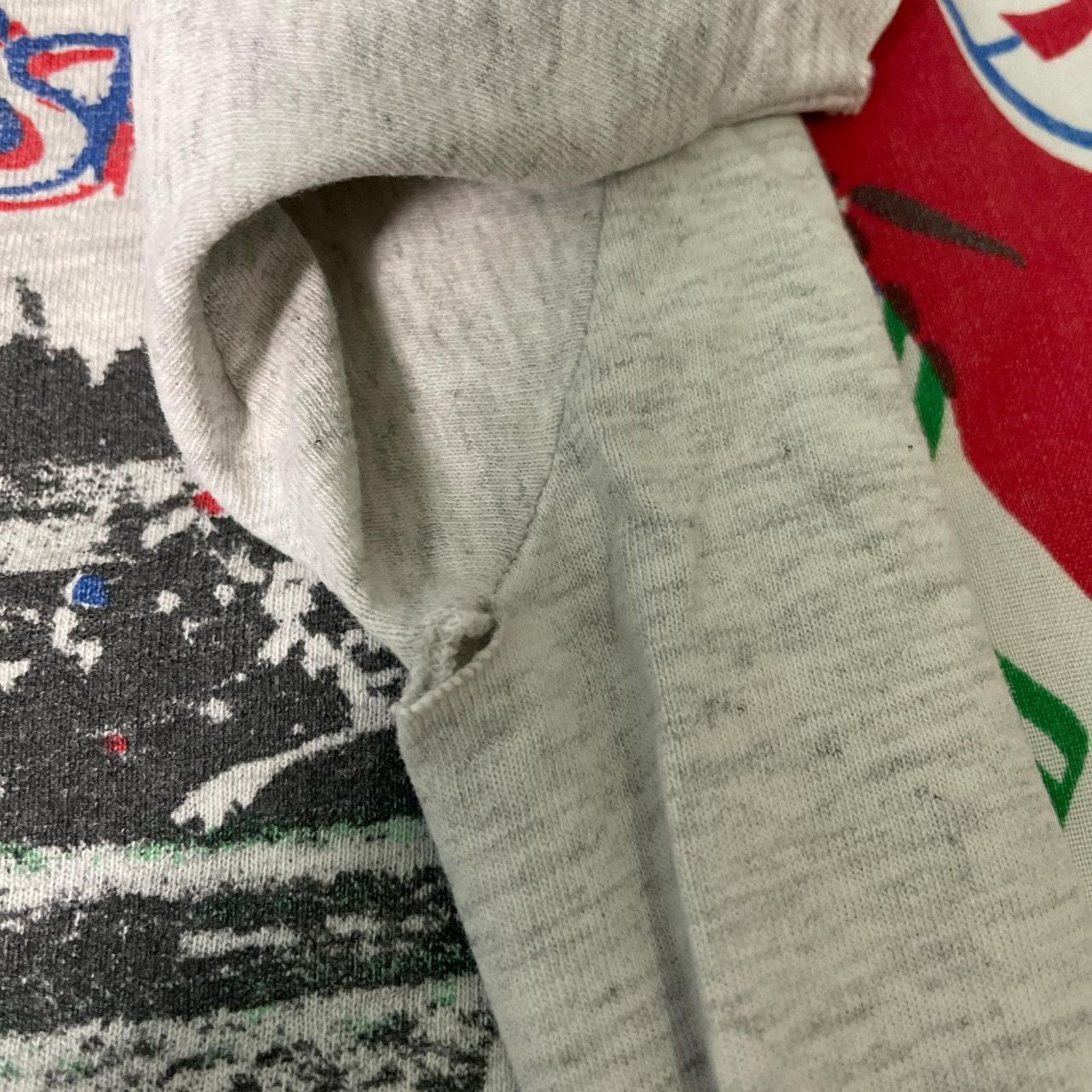 NFL × Salem Sportswear × Vintage Vintage 1991 NFL New York Giants Aerial Assault Football Tee Size US L / EU 52-54 / 3 - 6 Thumbnail