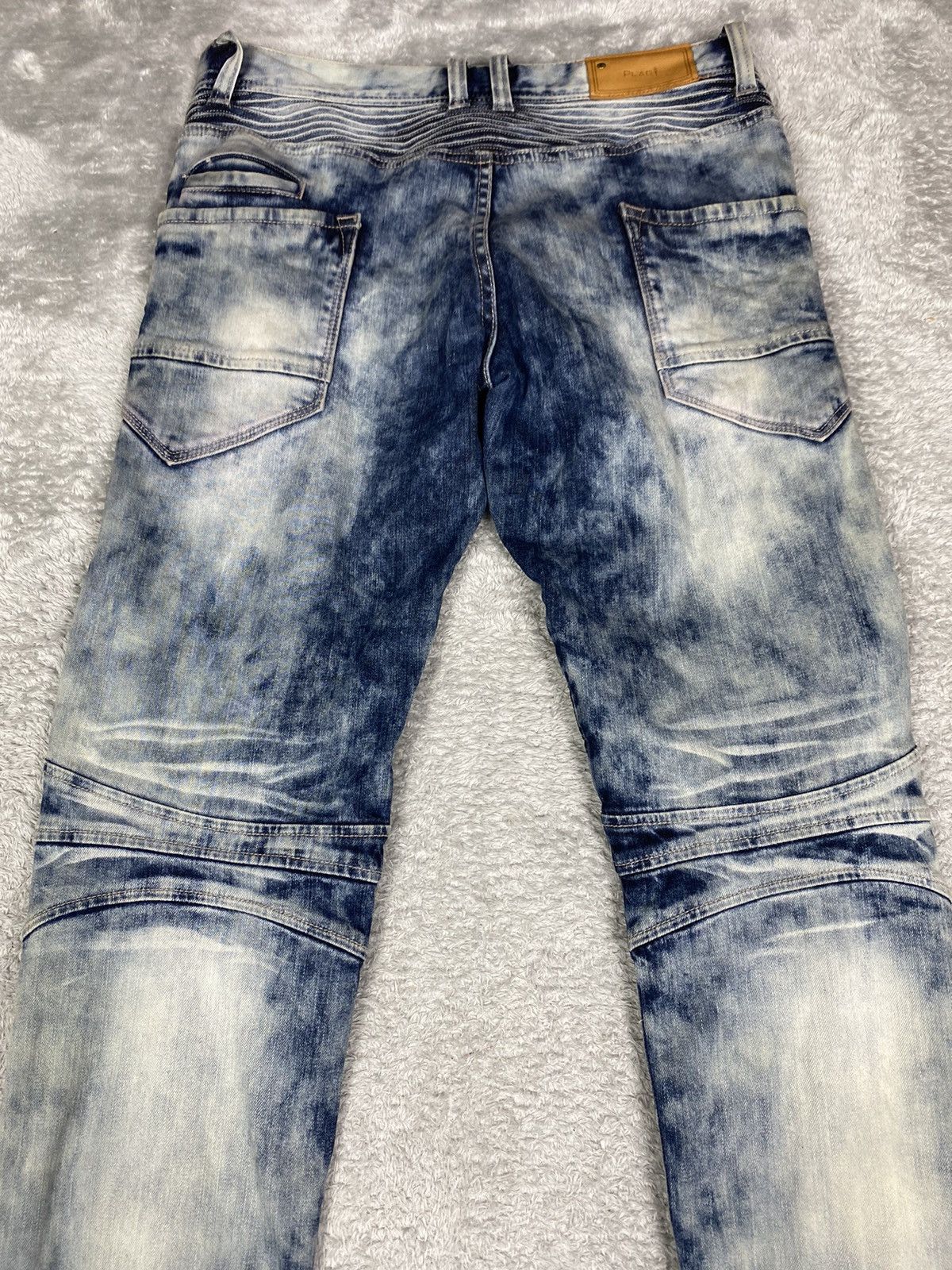 Issey Miyake × Tete Homme Plag Tete Homme Biker Pants. S0113 Size US 32 / EU 48 - 13 Thumbnail