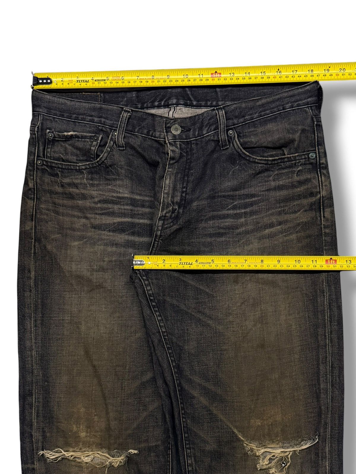 Levi's Vintage 00s Levi’s 532 Denim Jeans Japan Market | W36 Size US 36 / EU 52 - 16 Thumbnail
