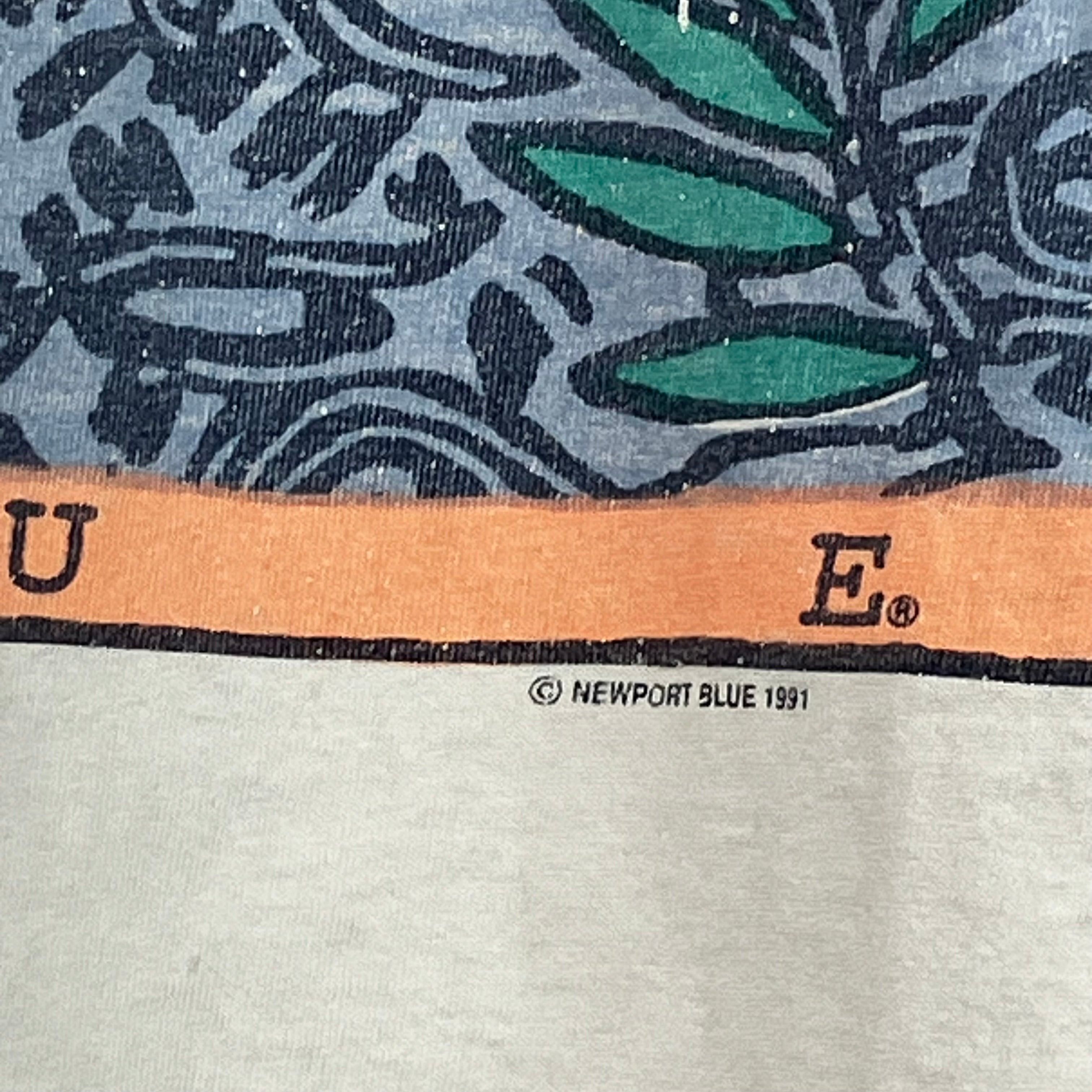 Vintage Vintage 90s 1991 Newport Blues Art Tee Size XL Size US XL / EU 56 / 4 - 6 Thumbnail