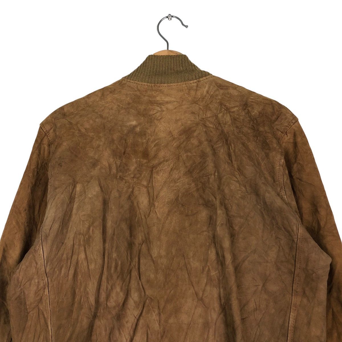 Japanese Brand 🔥Vintage Bomber Jacket Suede Inspire Issey Miyake Size US M / EU 48-50 / 2 - 9 Thumbnail
