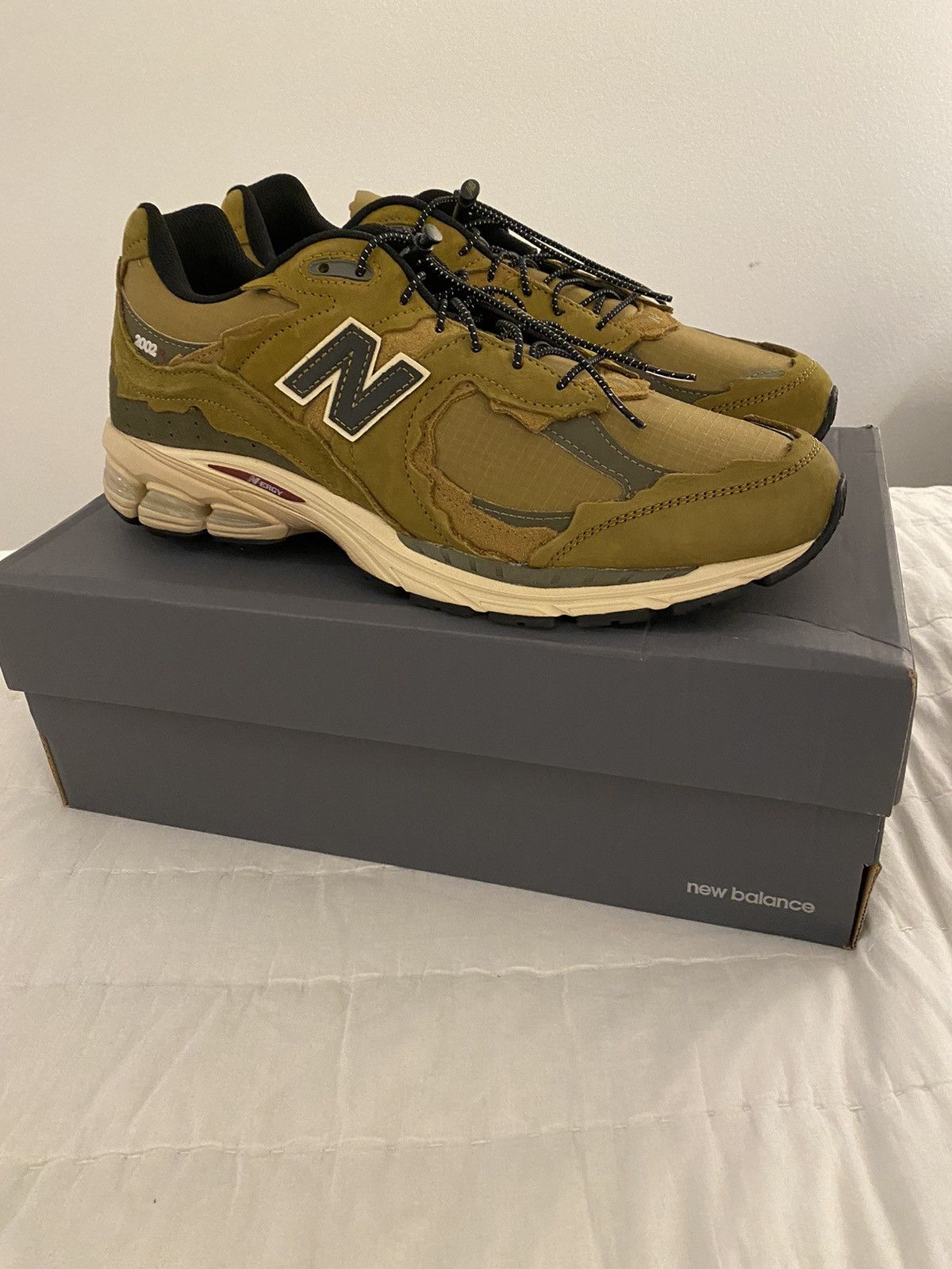 image of New Balance 2002Rd Protection Pack High Desert Shoes in Brown, Men's (Size 13)