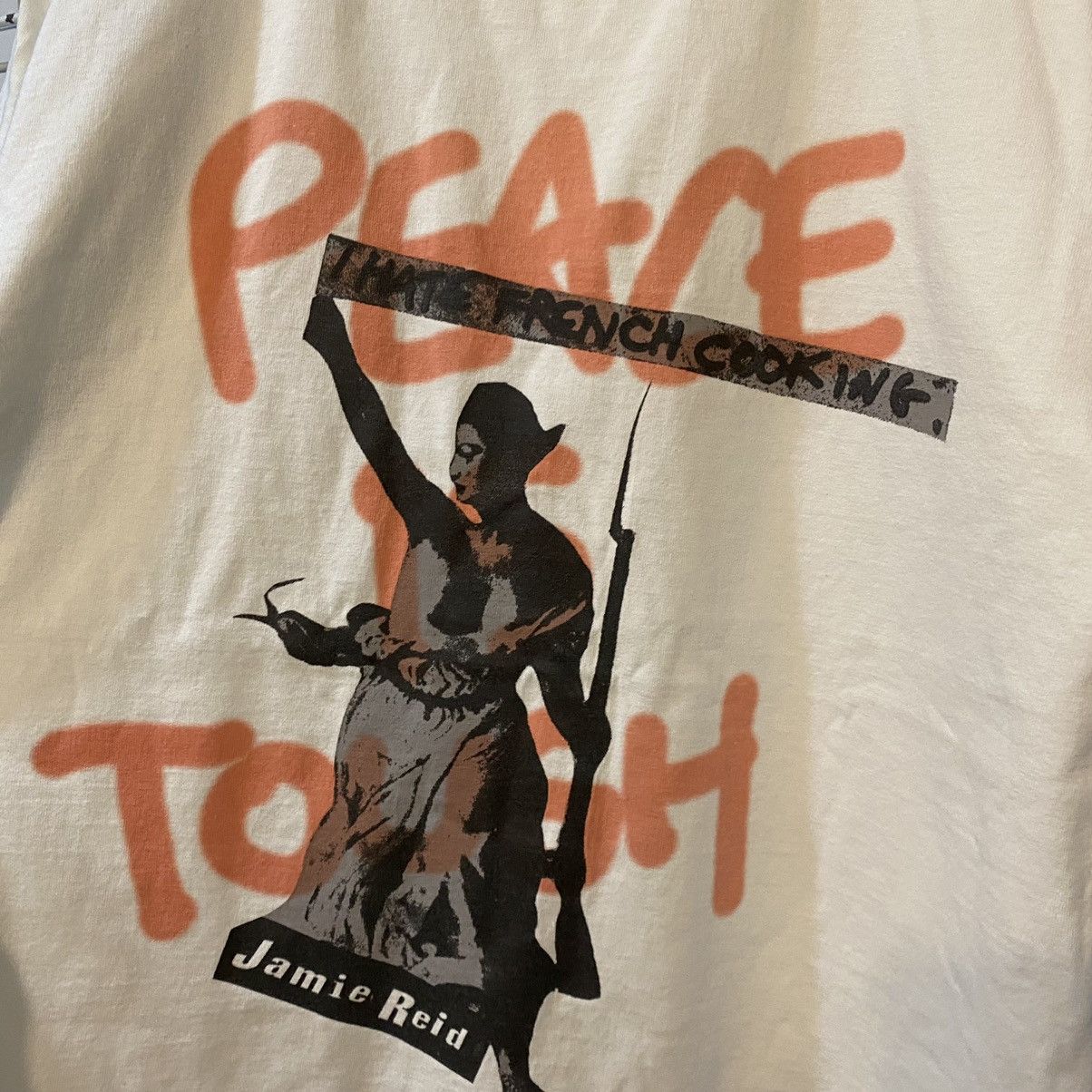 Band Tees JAMIE REID x SEX PISTOLS T Shirt Peace Is Tough Tee Size US L / EU 52-54 / 3 - 6 Thumbnail