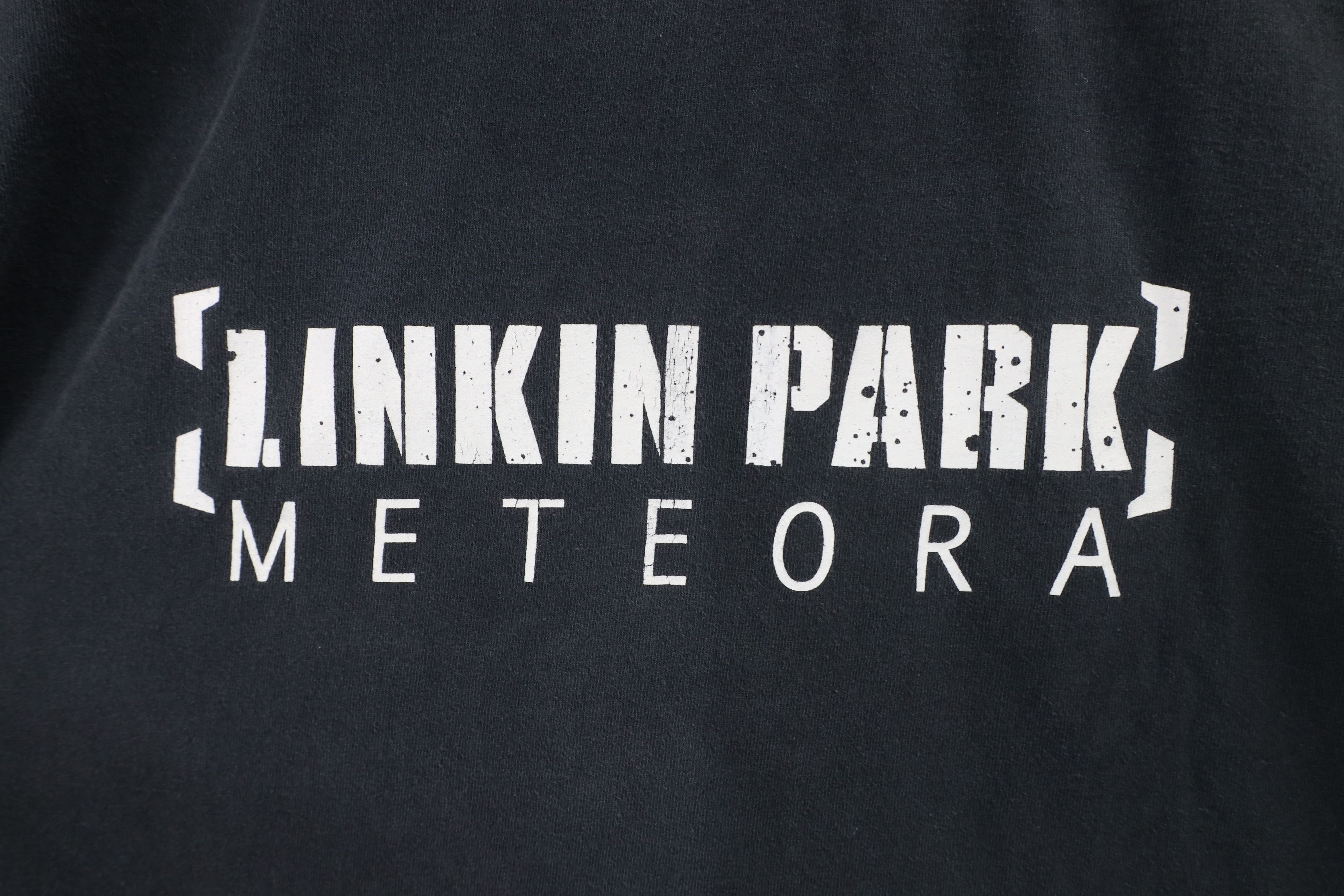 Vintage Vintage Y2K 2003 Meteora Tour Linkin Park Band T-Shirt Black Size US L / EU 52-54 / 3 - 4 Thumbnail