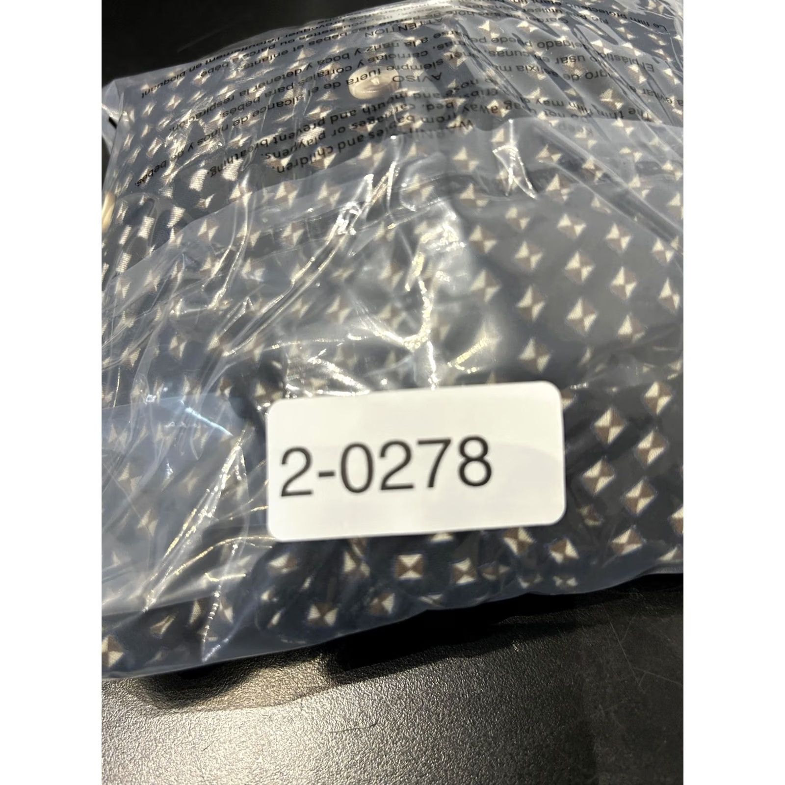 Vintage Impact Shirt Mens Large Black Geometric Print Button Front Rayon Short Sleeve Size US M / EU 48-50 / 2 - 6 Thumbnail