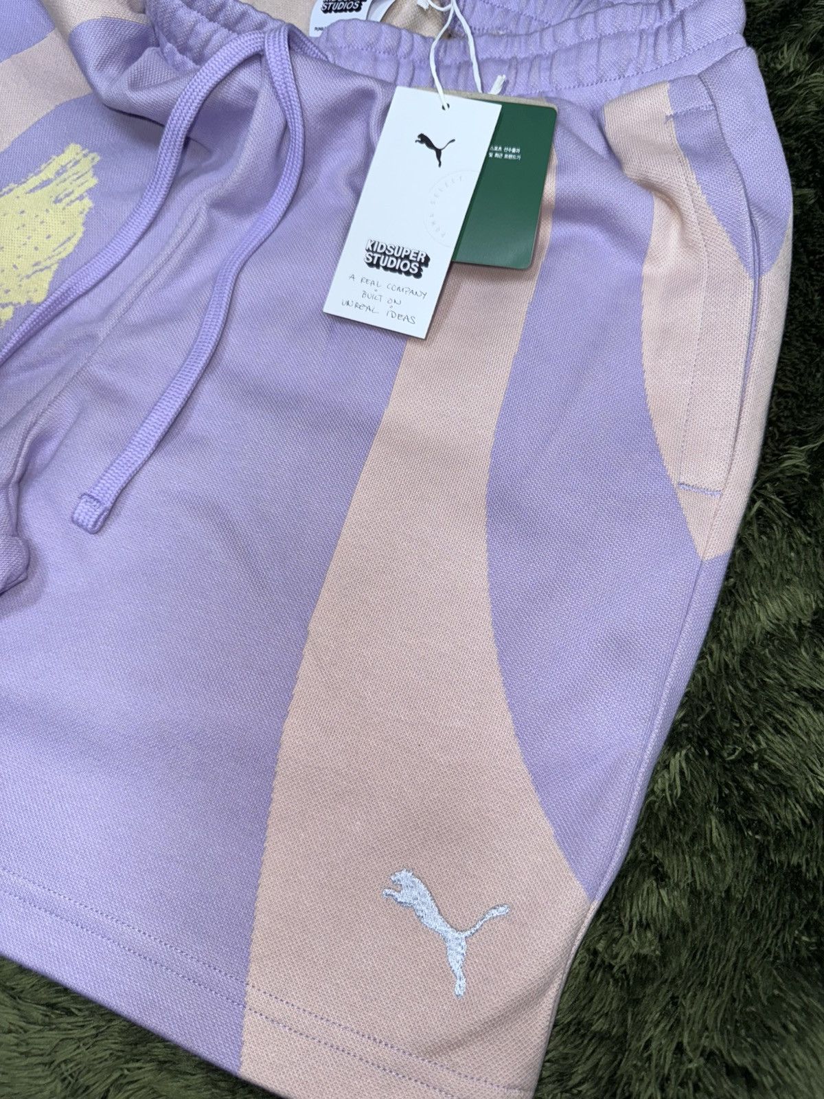 Designer × KidSuper × Puma [S] KIDSUPER STUDIOS X PUMA collaboration shorts violet Size US 32 / EU 48 - 4 Thumbnail