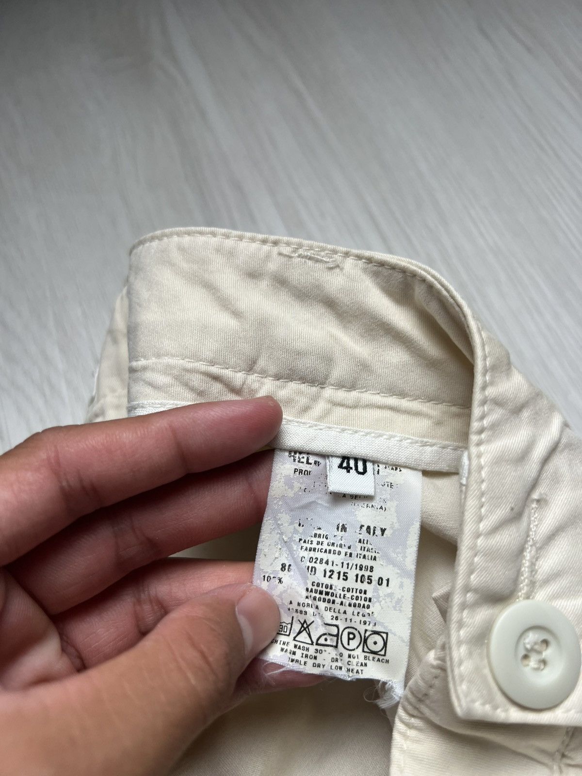 Helmut Lang Vintage Helmut Lang 1998 Side Pocket Cargo Pants Size US 29 - 8 Thumbnail