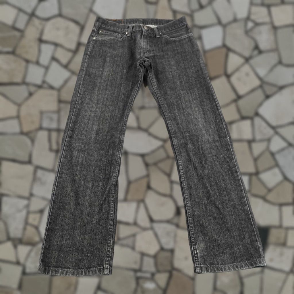 Levi's VINTAGE Levi's Jeans Mens 514 Regular Fit Denim 31x30 Black - Straight Leg, Button-Fly, 90s Style Men’s Pants Size US 30 / EU 46 - 1 Thumbnail
