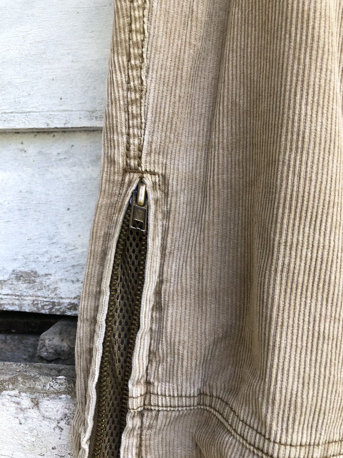 If Six Was Nine × Japanese Brand × Le Grande Bleu (L.G.B.) g.u.u Flared Corduroy Zipper Wide Leg LGB Style Size US 31 - 9 Thumbnail