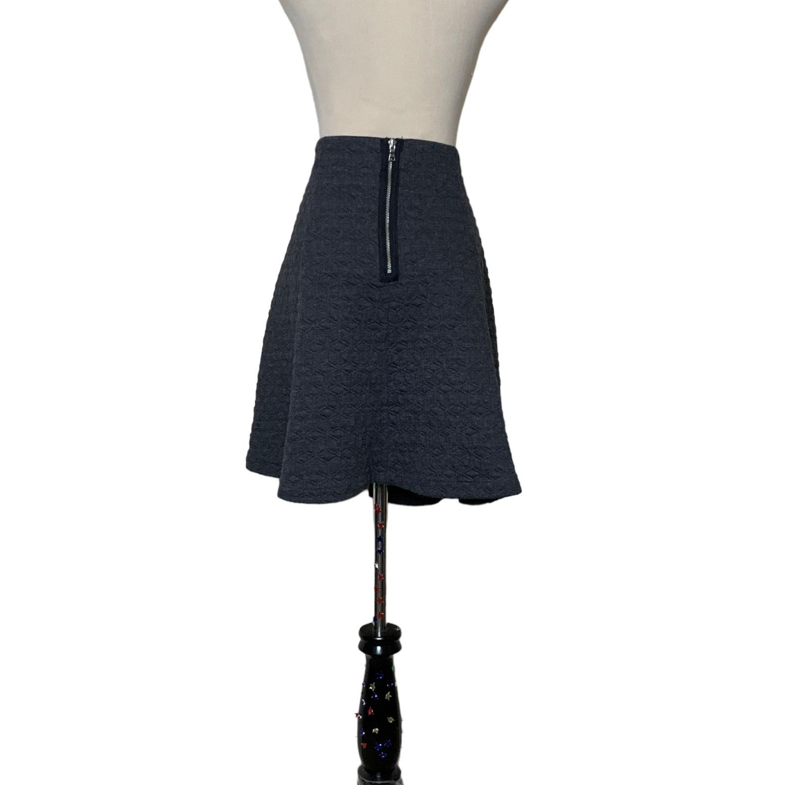 Gap Gap gray A-Line mini skirt size large Size 32" / US 10 / IT 46 - 7 Thumbnail