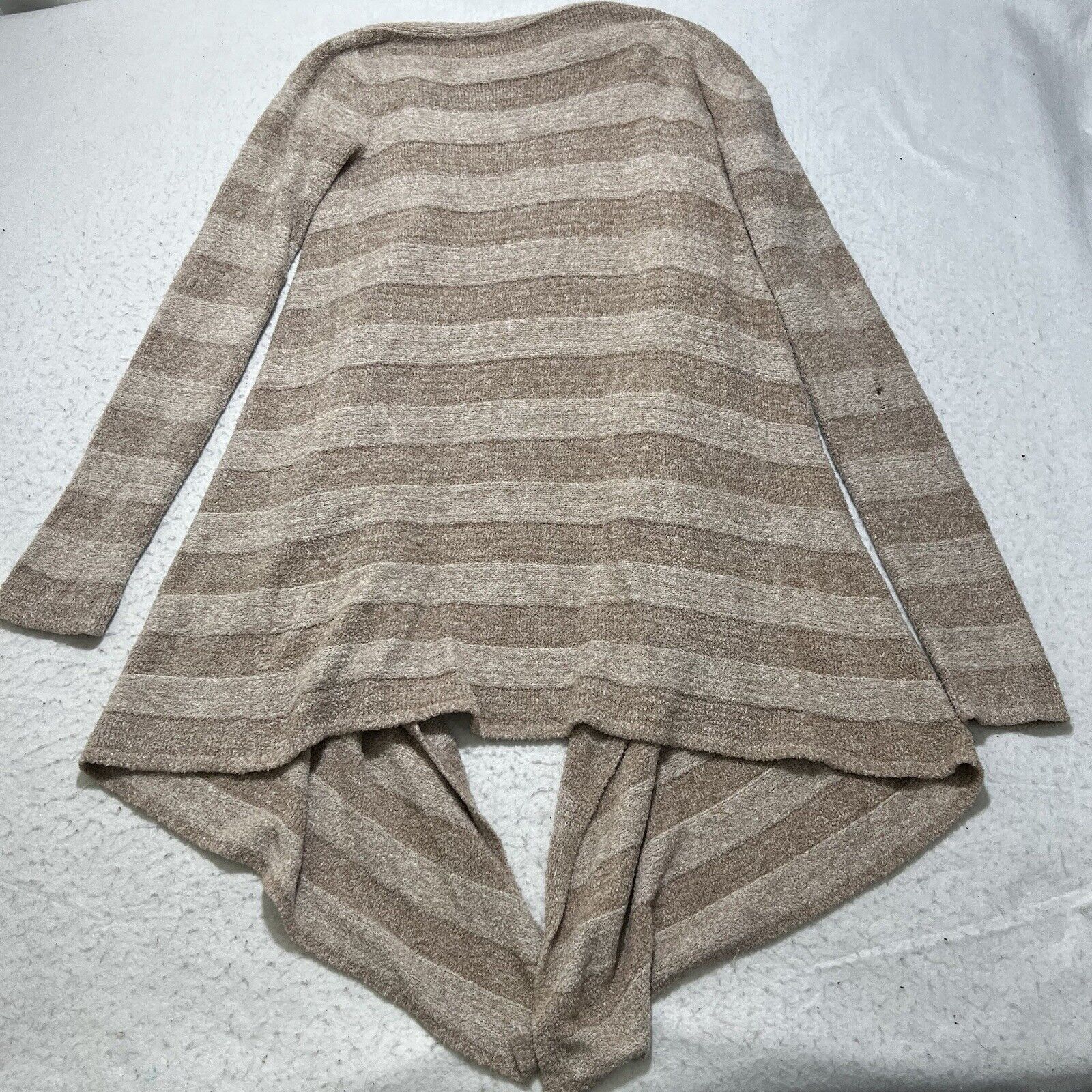 Other Barefoot Dreams Bamboo Chic Lite Striped Open Front Cardigan Size M / US 6-8 / IT 42-44 - 11 Thumbnail