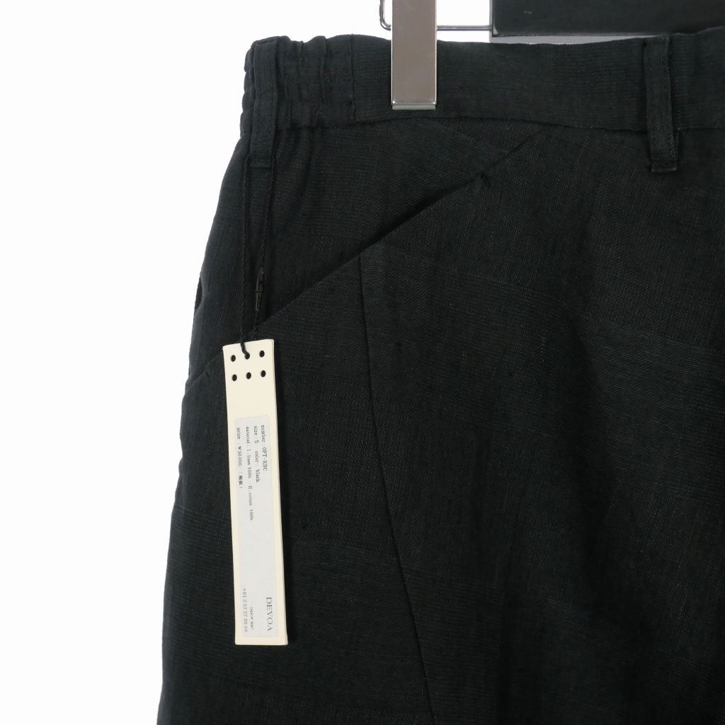 Devoa BNWT JP 5 XXL Linen Half Pants - Pleated - Fits 30-34 Size US 34 / EU 50 - 13 Thumbnail