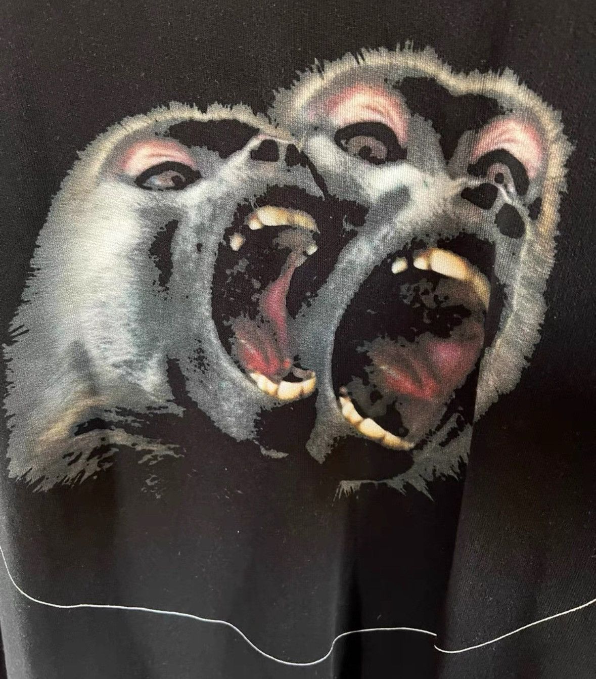 Givenchy Givenchy Monkey Double Monkey Hoodie Size US L / EU 52-54 / 3 - 5 Thumbnail