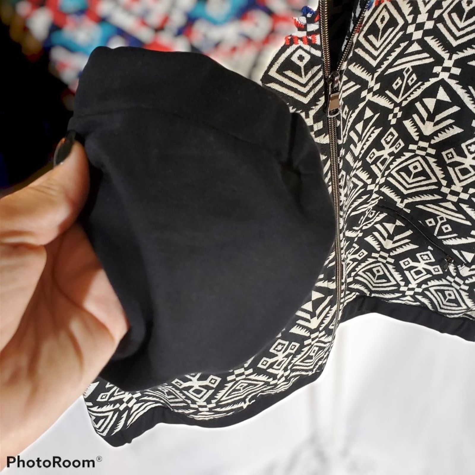 Other Onque Petite |Colorful Embroidered Jacket | Size PXL Size XL / US 12-14 / IT 48-50 - 6 Thumbnail