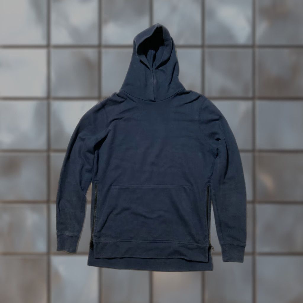 John Elliott VINTAGE? John Elliott + Co Villain Side Zip Terry Fleece Essential Pullover Hoodie Sz. 2 Mens Blue Hoodie Pullover Zip 2 Blue 2 Mens Size US XS / EU 42 / 0 - 1 Thumbnail