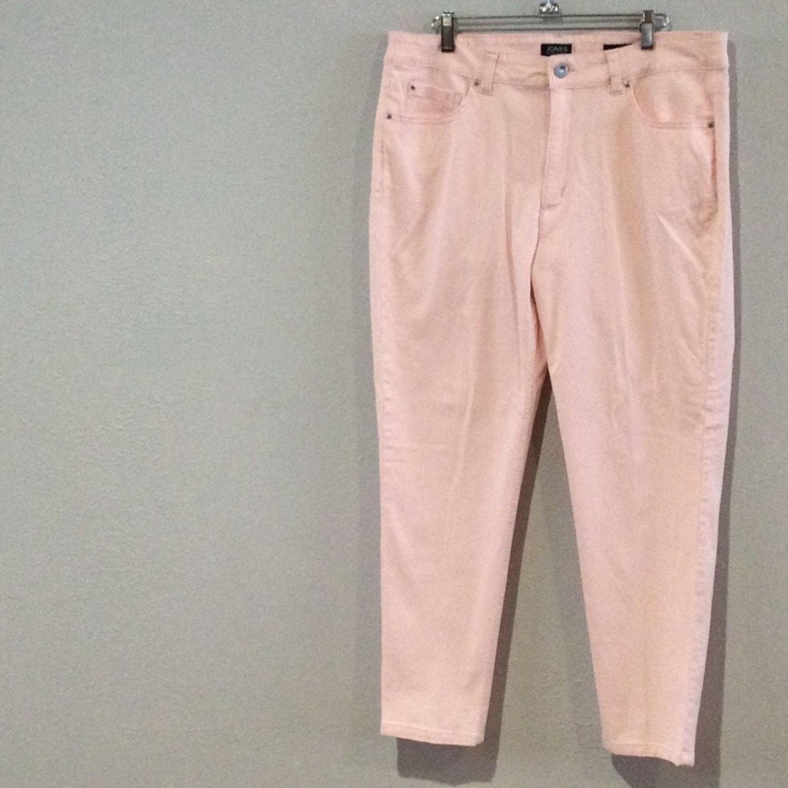 Jones New York Jones New York Pink Lexington Ankle Pant Size 14 Size 36" / US 14 / IT 50 - 1 Thumbnail