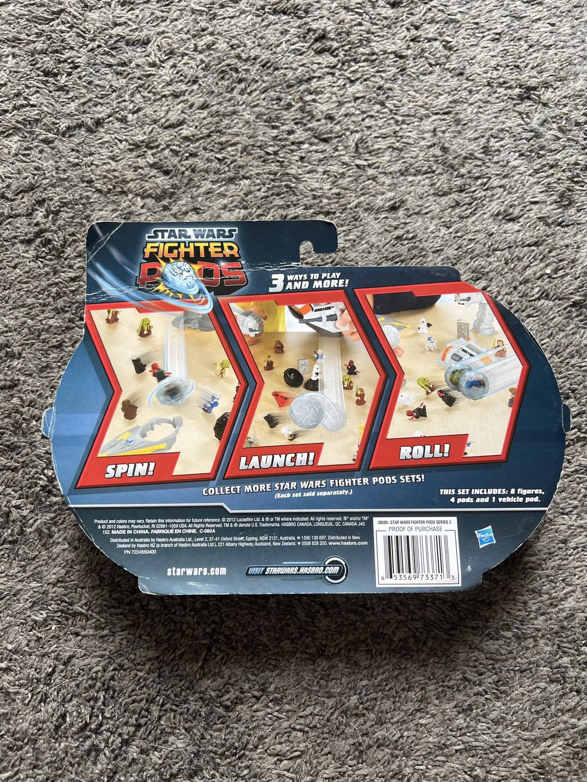 Star Wars 2012 Hasbro Star Wars Fighter Pods Imperial Shuttle Pack Size ONE SIZE - 2 Thumbnail