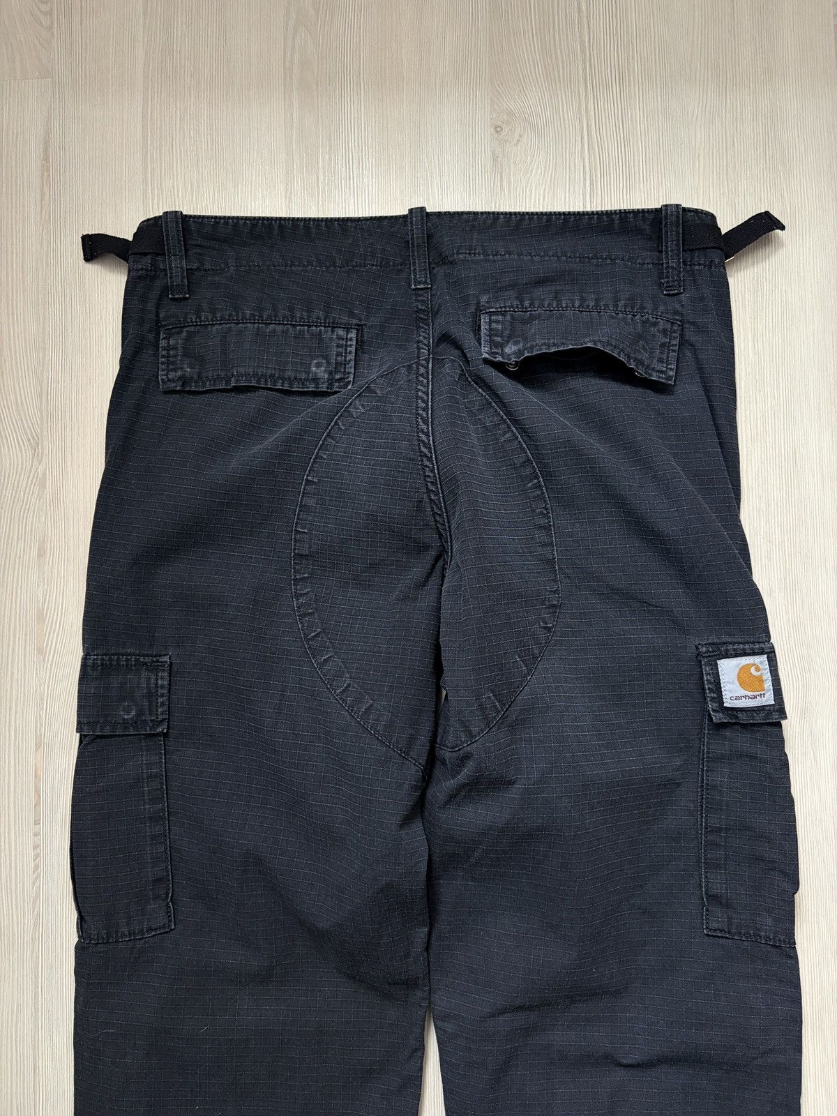 Carhartt Wip Carhartt WIP Cargo Ripstop Black Aviation Pant Size US 29 - 9 Thumbnail