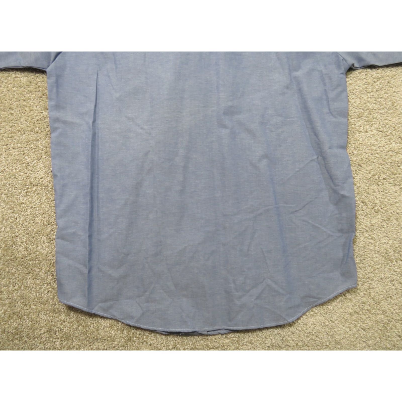 Vintage VINTAGE Key Apparel Shirt Men's XL Short Sleeve Button Up Blue USA Made Size US XL / EU 56 / 4 - 7 Thumbnail