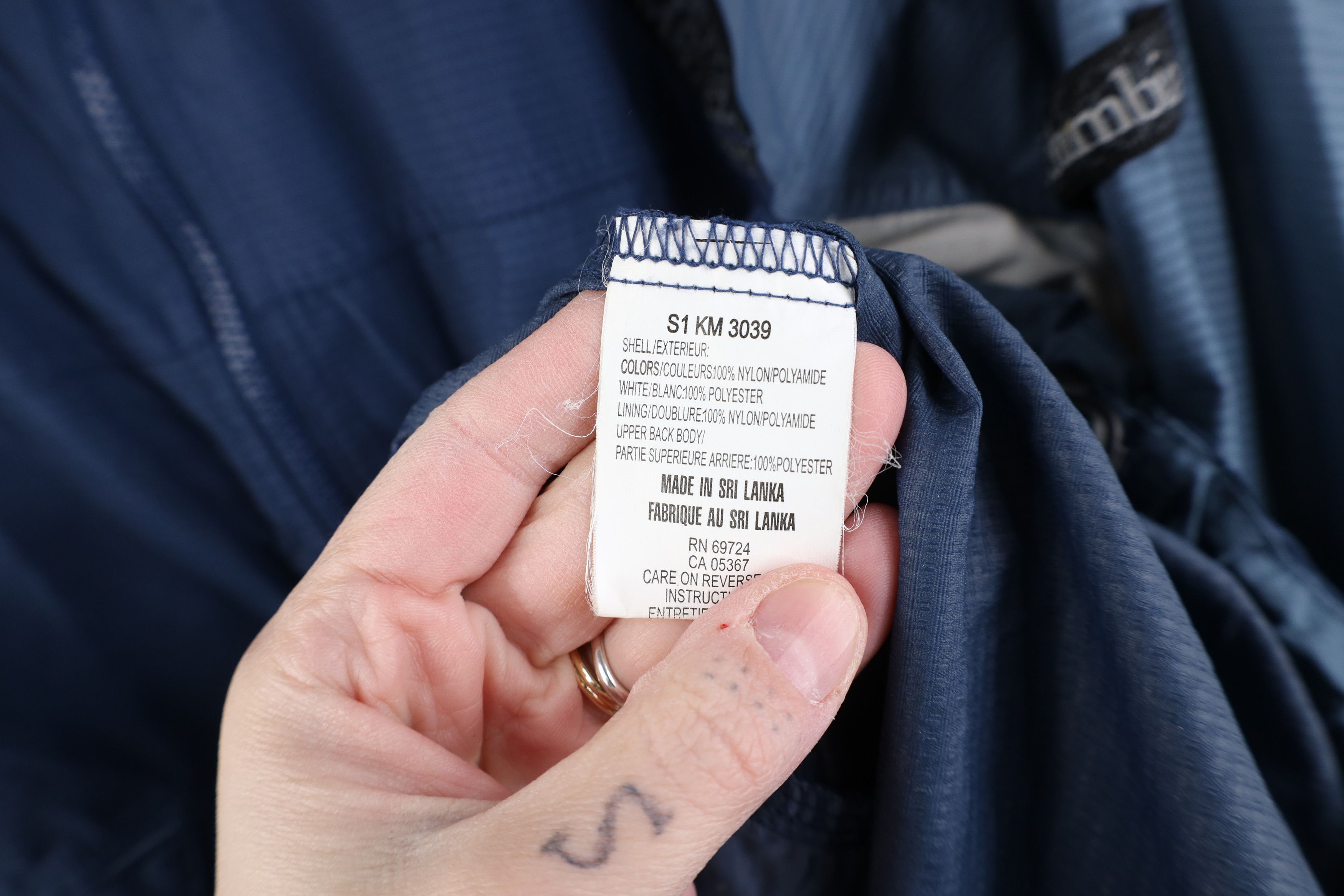 Columbia Vintage 90s Columbia Packable Hooded Anorak Jacket Blue Size US M / EU 48-50 / 2 - 11 Thumbnail