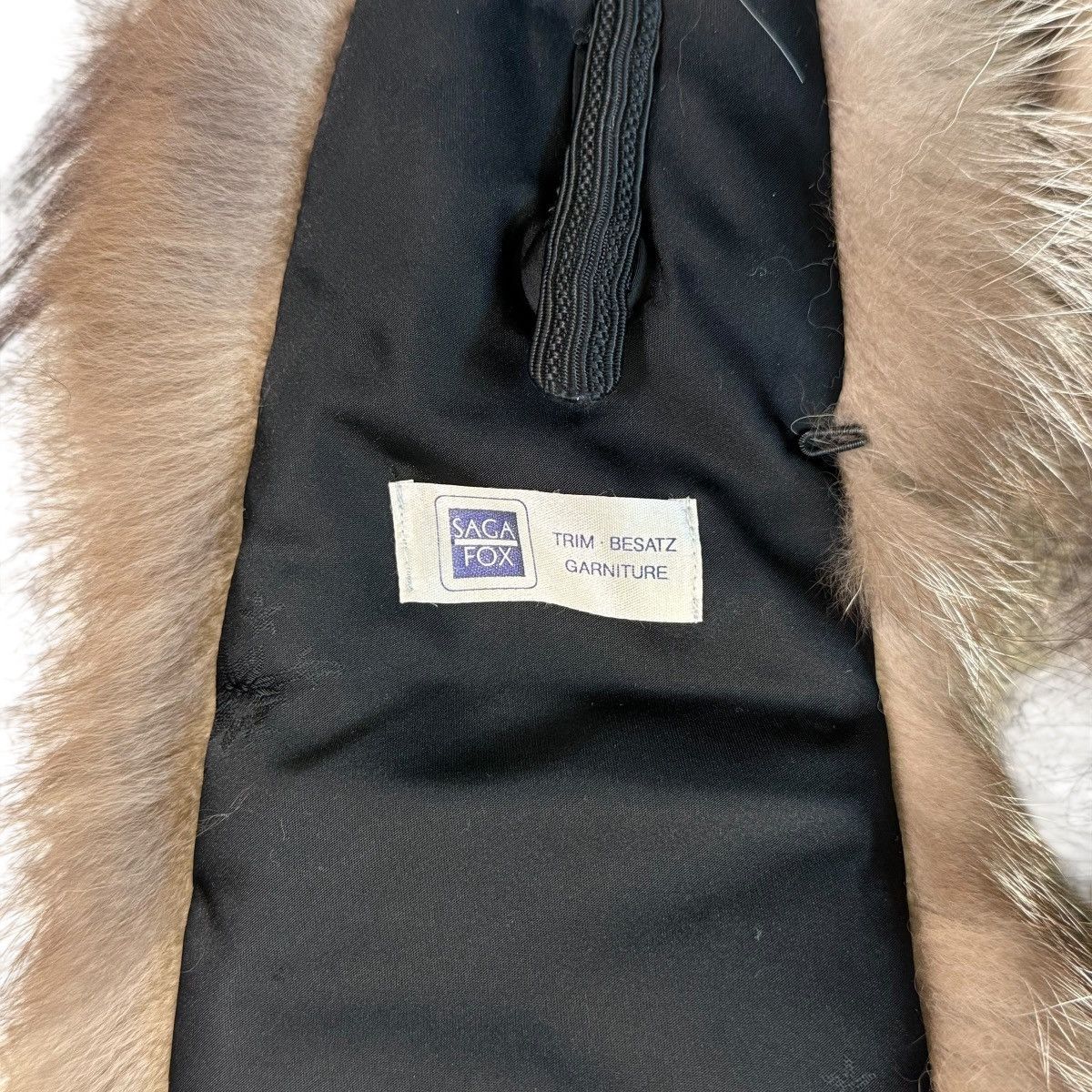 Sagafurs SAGA MINK Trim Besatz Garniture Mink Fur Shawl Size ONE SIZE - 3 Thumbnail