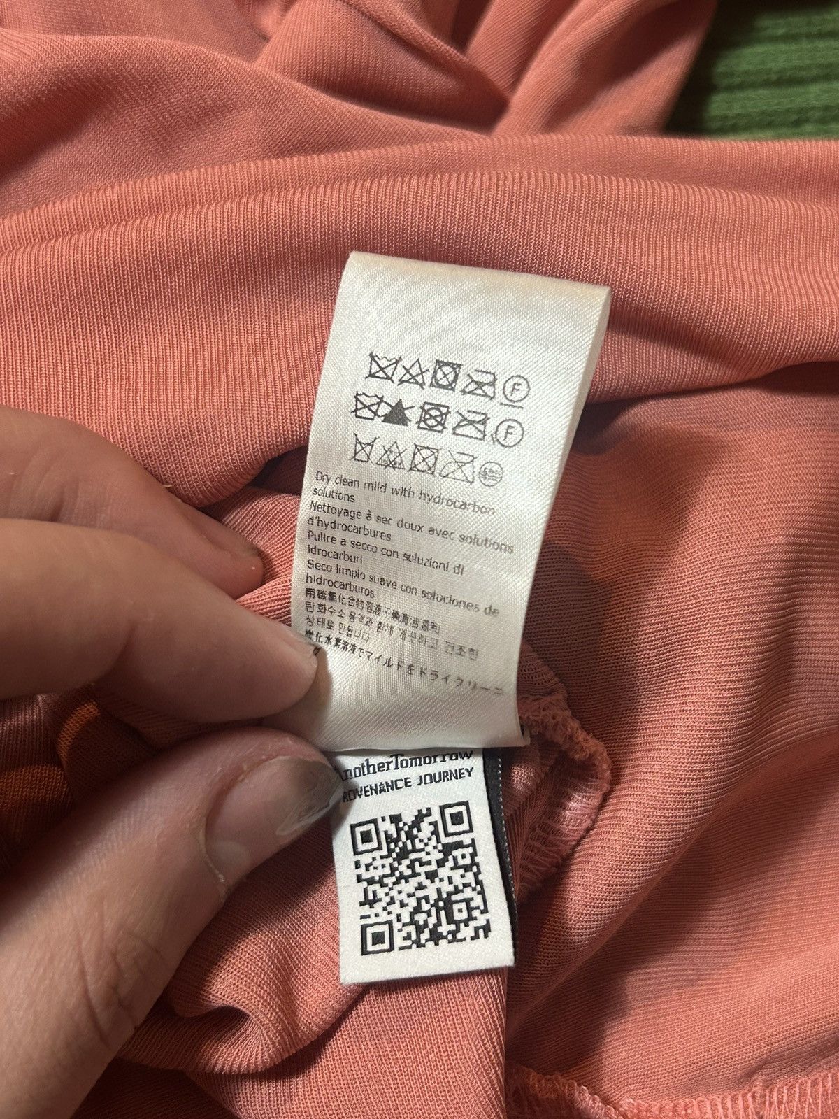 Another Tomorrow SS23 Drape Mock Neck Long sleeve Size S / US 4 / IT 40 - 6 Thumbnail