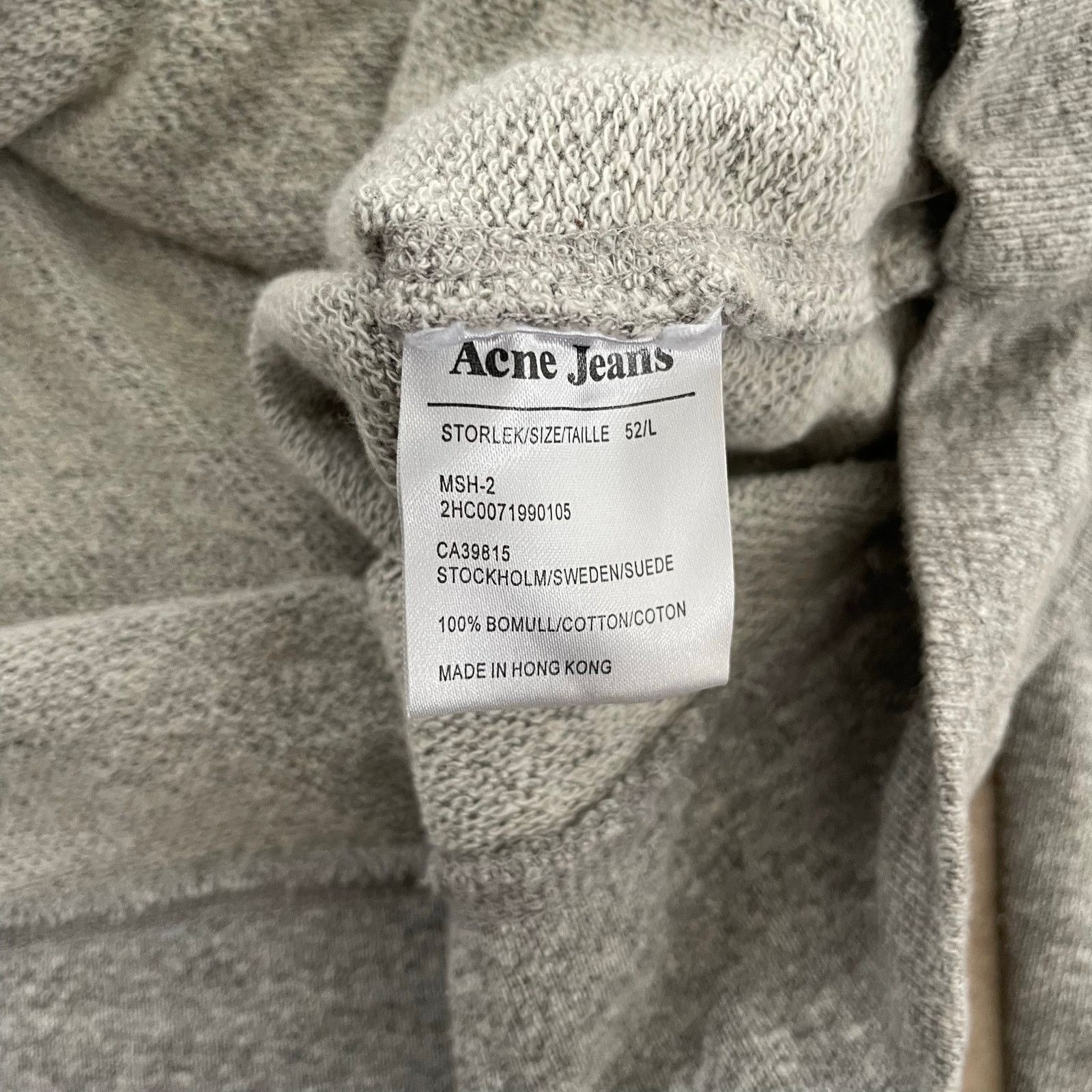 Acne Studios Acne Studios Full Zip Hoodie Size US L / EU 52-54 / 3 - 4 Thumbnail