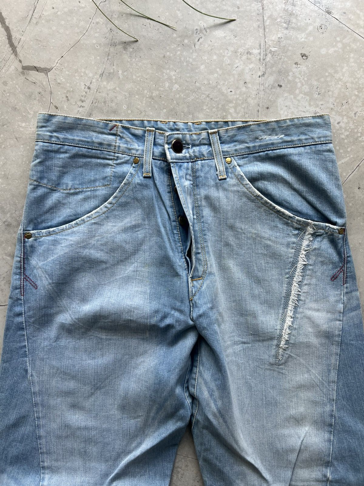Levi's Levis Engineered Jeans Buckle Back Tag W32 Actual 34x33 Size US 32 / EU 48 - 3 Thumbnail