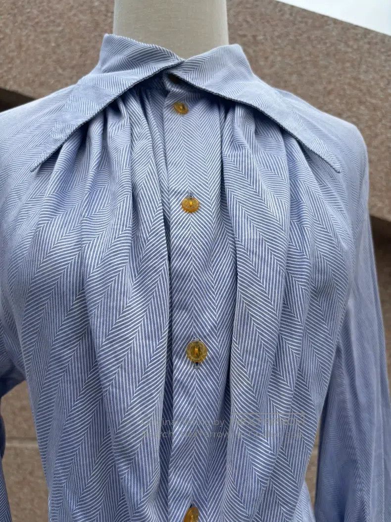 Vivienne Westwood Vivienne Westwood Rare Vintage Gold Label Pointed Collar P Size XS / US 0-2 / IT 36-38 - 3 Thumbnail