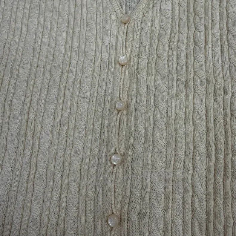 Loro Piana Loro Piana Beige cashmere and silk knitted cardigan jacket Size XS / US 0-2 / IT 36-38 - 4 Thumbnail