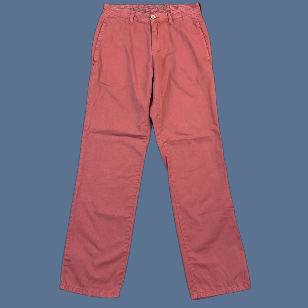Vintage Southern Marsh Seawash Pants Mens 28x30 Red Twill Flat Front Chino Preppy Size US 28 / EU 44 - 1 Thumbnail