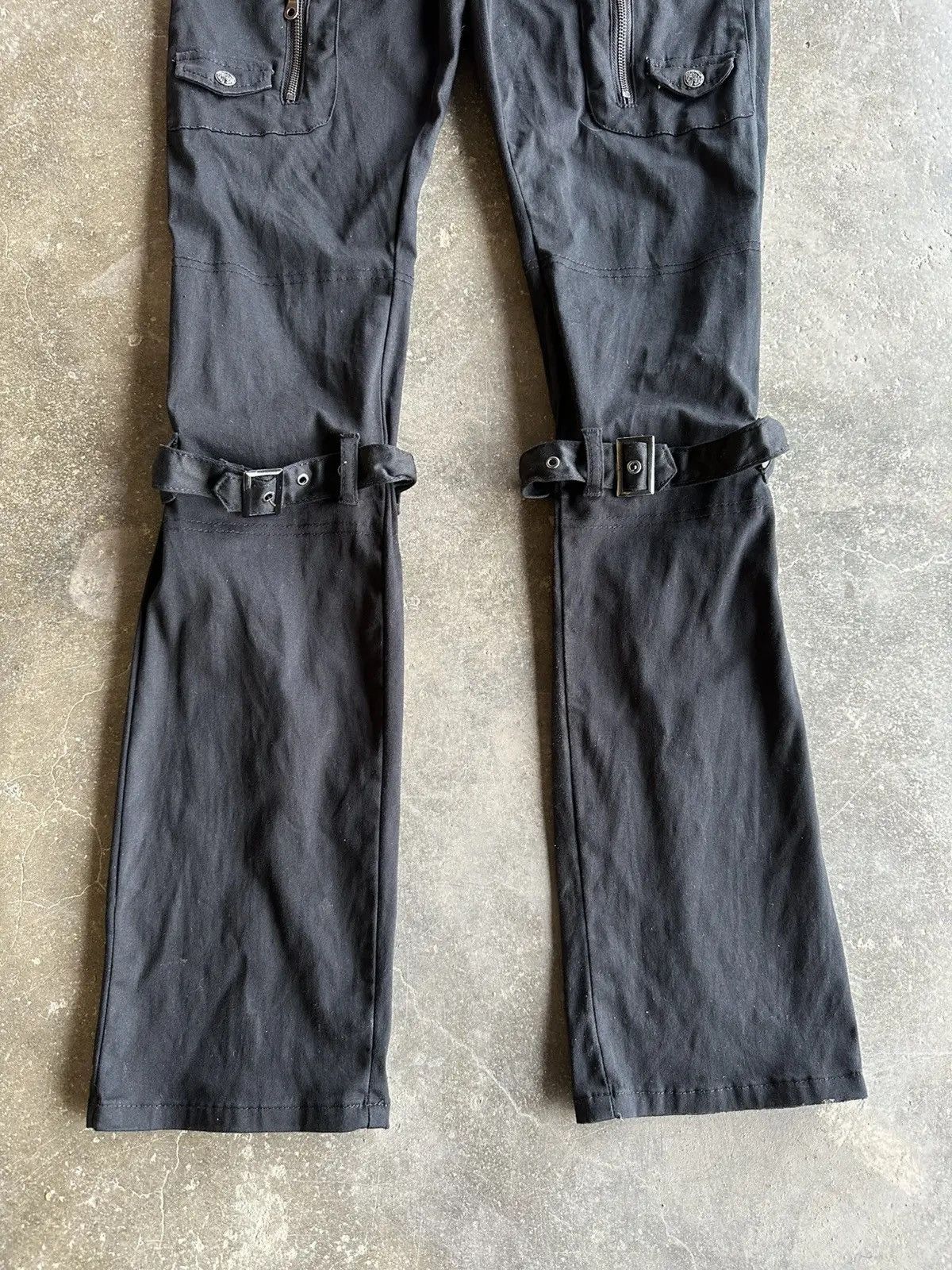 If Six Was Nine W31 L32 🔥 BONDAGE VINTAGE CLONE DEVGRU TROUSERS PUNK PANTS Size US 31 - 8 Thumbnail