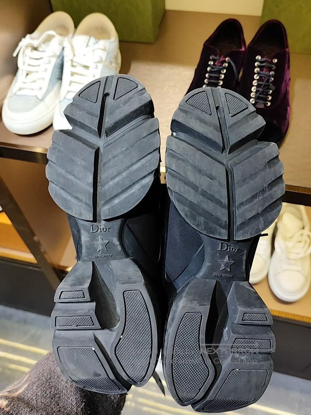Dior dior black connect sneakers size 37. Size US 5 / EU 37 - 5 Thumbnail