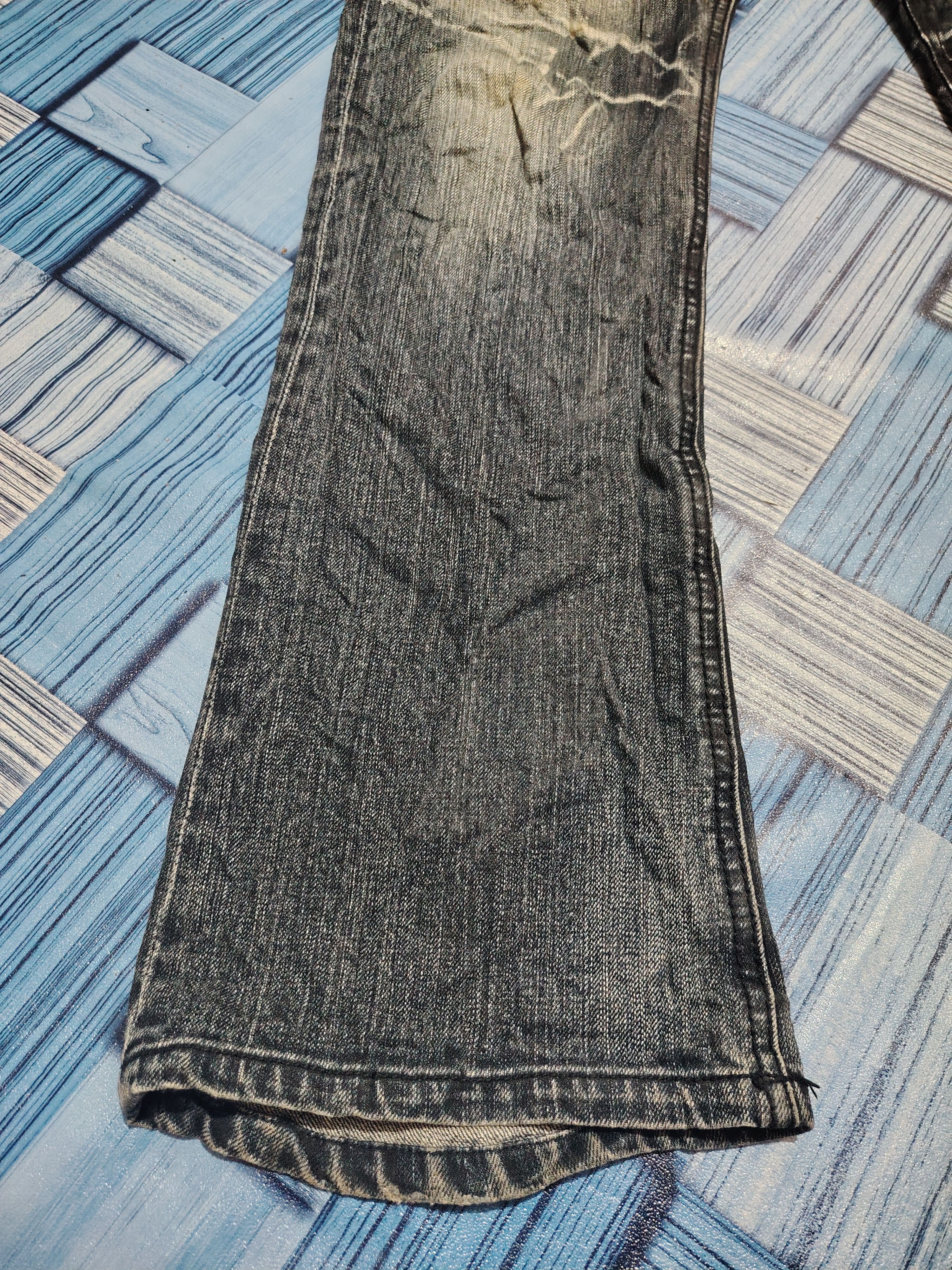 semanticdesign Semantic design Clawmark Studded Flared jeans Distress Jeans Size US 33 - 9 Thumbnail
