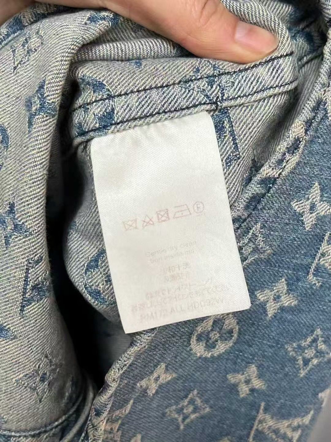 Louis Vuitton × Supreme Supreme lv Louis Vuitton denim baseball Jersey Size US XS / EU 42 / 0 - 4 Thumbnail