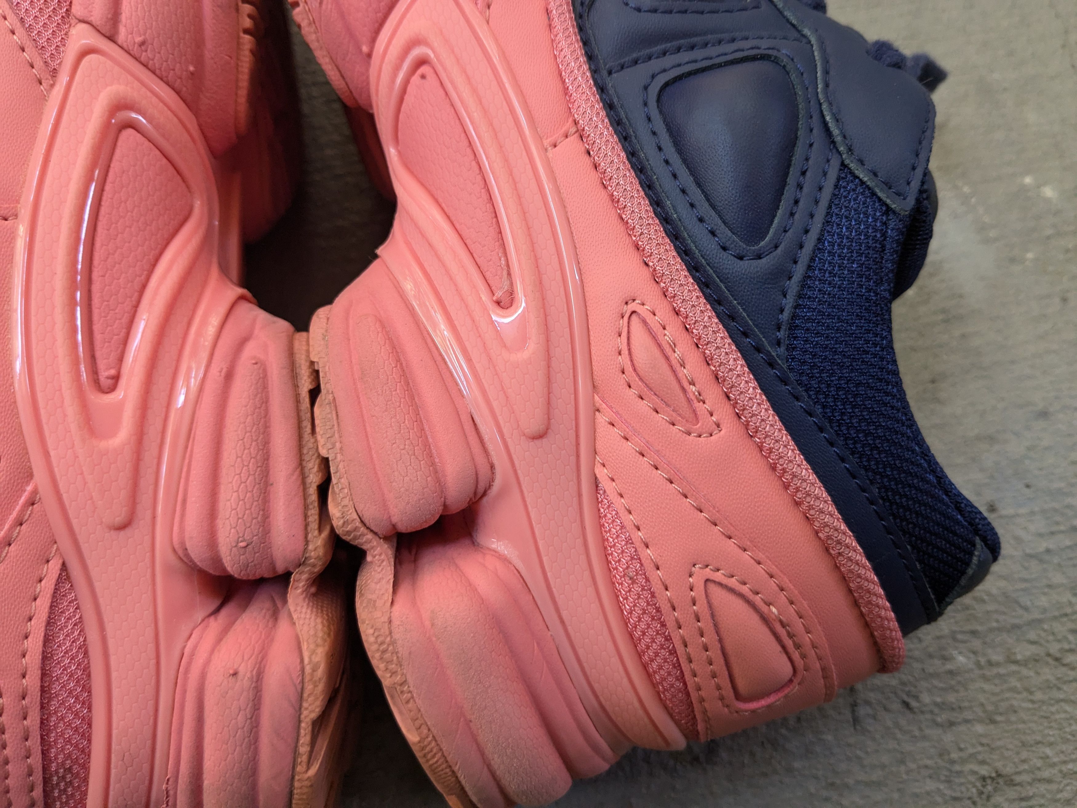 Adidas × Raf Simons Adidas Raf Simons Ozweego 8 Pink Blue F34268 Size US 8 / EU 41 - 11 Thumbnail