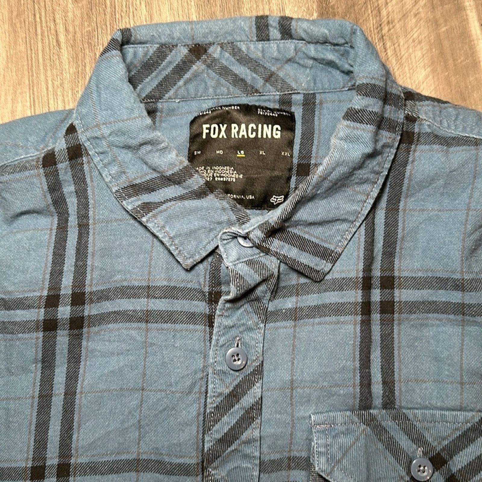 Fox Racing Fox Racing Flannel Long Sleeve Button Down - Large Size US L / EU 52-54 / 3 - 7 Thumbnail