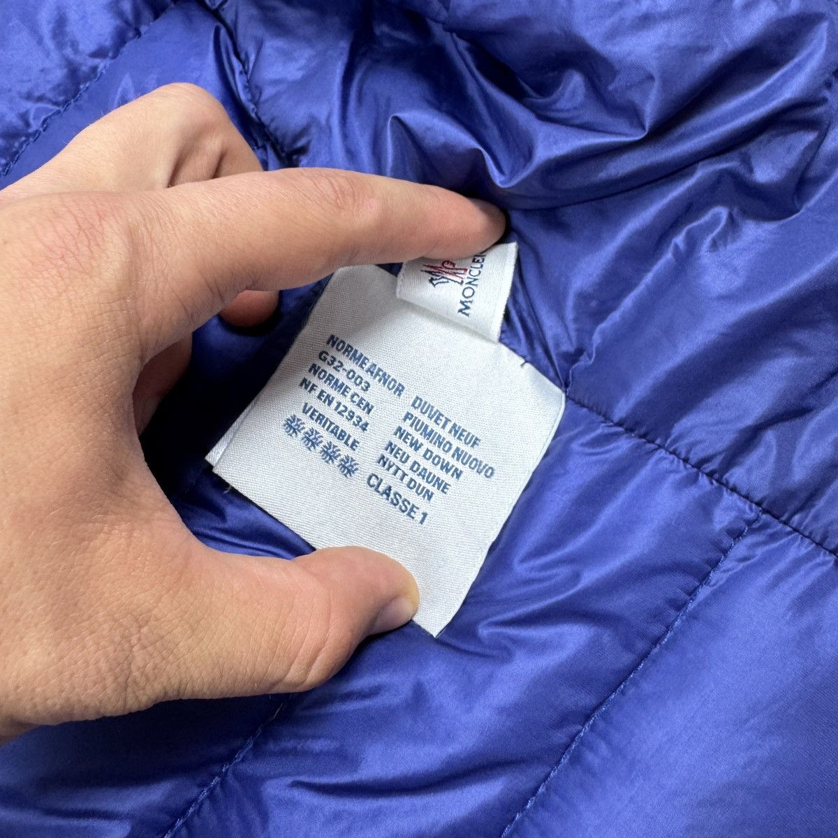 Moncler Women`s Moncler Lisette Ultralight Puffer Blue Jacket Size 1 Size S / US 4 / IT 40 - 17 Thumbnail