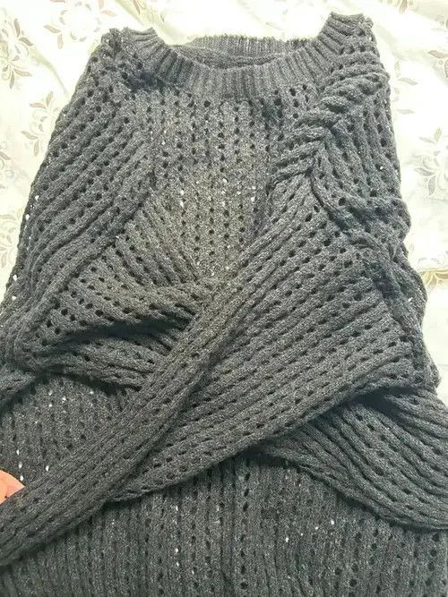 VIBE Hollow Out See-through Knit long sleeve Size US M / EU 48-50 / 2 - 3 Thumbnail