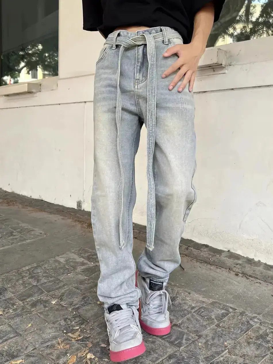 Japanese Brand Leisure high street slim fit jeans Size US 30 / EU 46 - 1 Thumbnail
