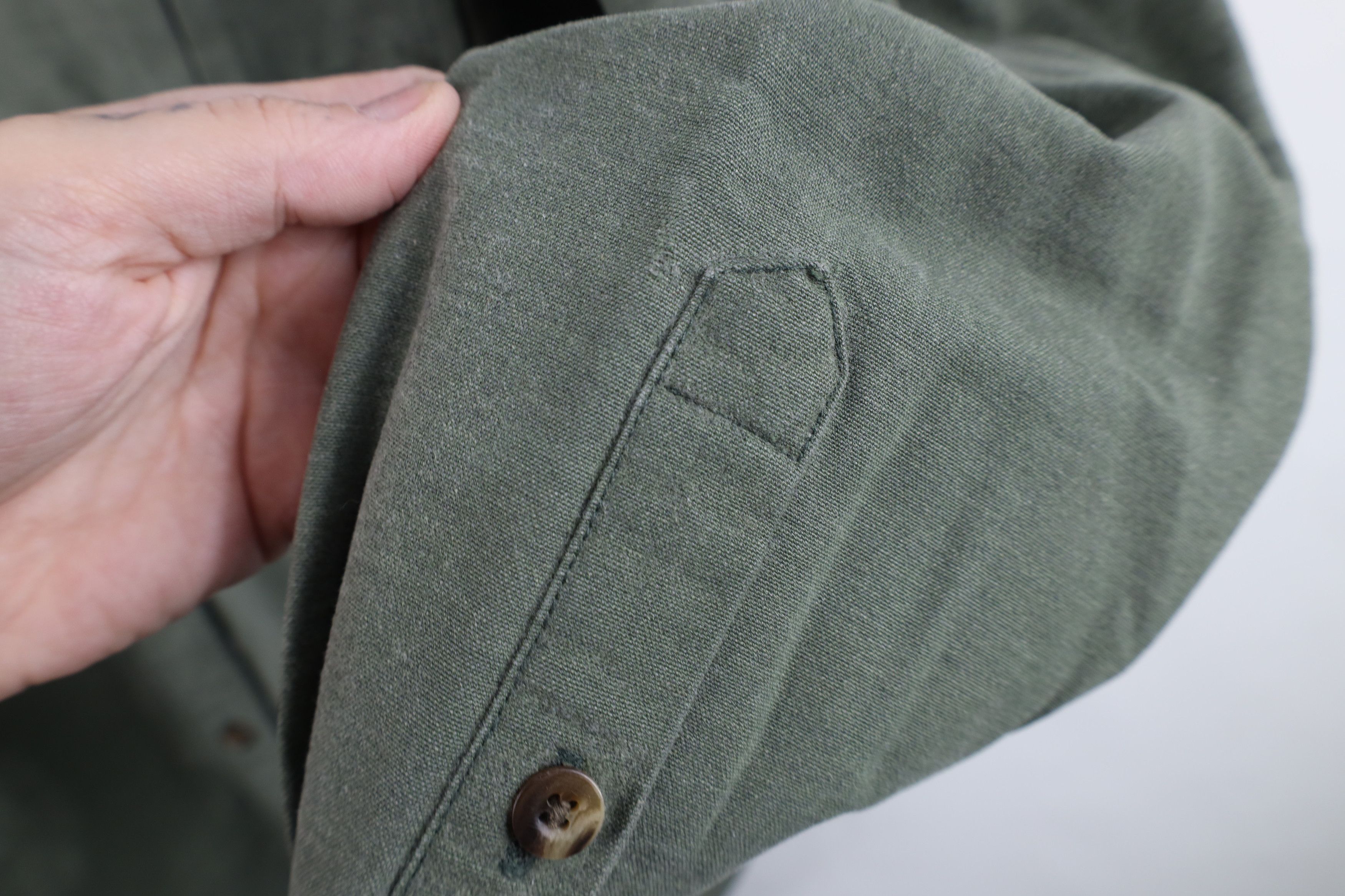 Cabelas Vintage 90s Cabelas Cloth Collared Button Shirt Green Size US XL / EU 56 / 4 - 8 Thumbnail