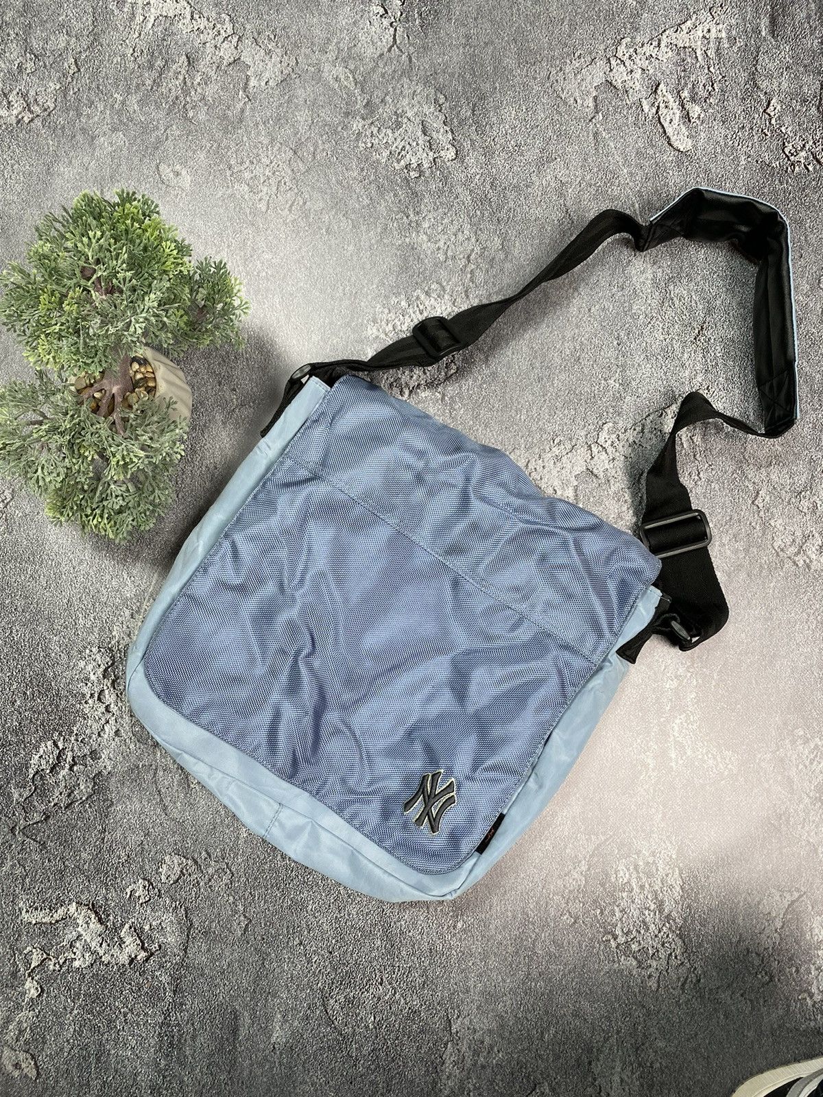 New York Yankees × Vintage New York Yankees baseball shoulder bag tote Blue Size ONE SIZE - 1 Thumbnail
