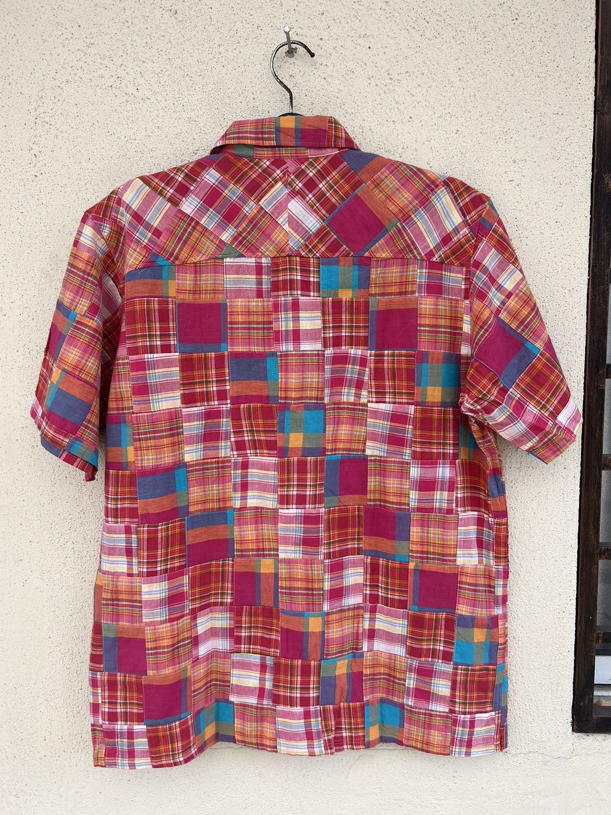 Japanese Brand × Wtaps WTAPS Japan Multicolor Patchwork Button Shirt Size US XL / EU 56 / 4 - 8 Thumbnail