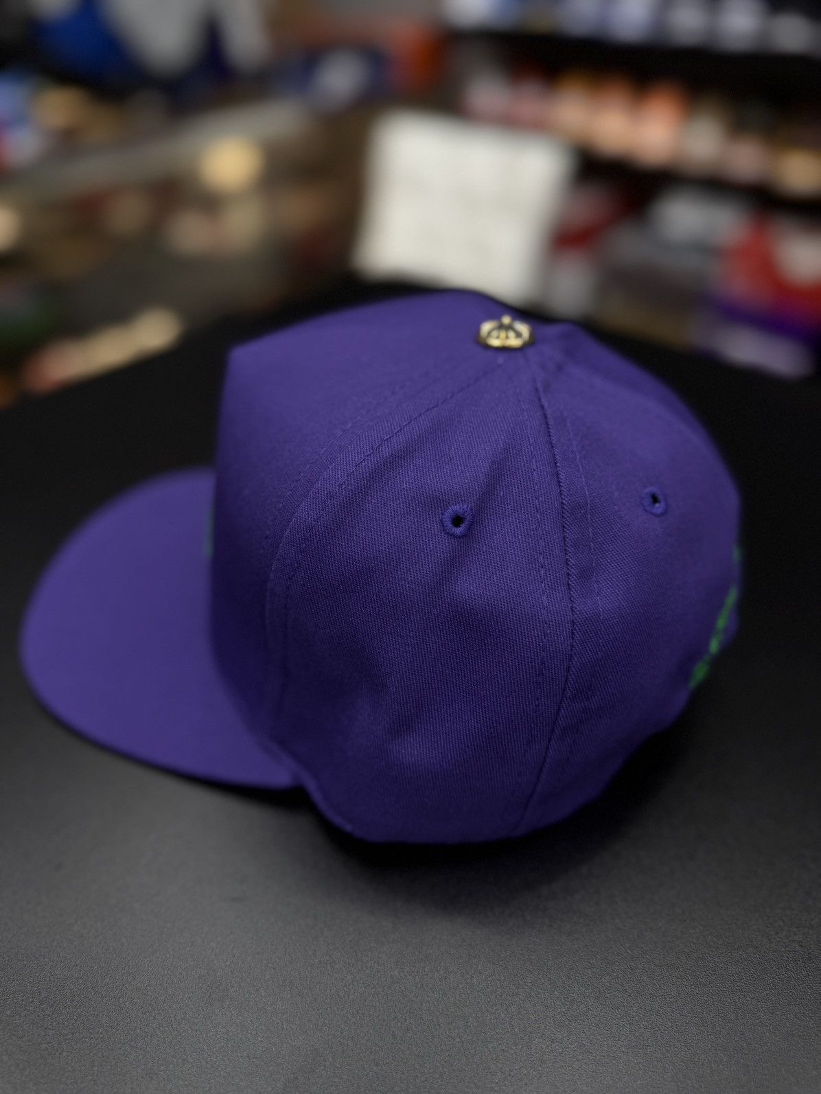 Chrome Hearts Chrome Hearts Purple/Green Logo SnapBack New Size ONE SIZE - 5 Thumbnail