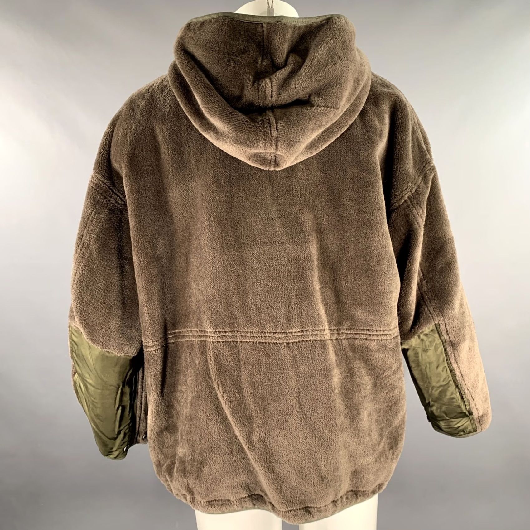 Visvim VISVIM Olive Mixed Materials Rayon Wool Reversible Jacket M Mens Size US M / EU 48-50 / 2 - 7 Thumbnail