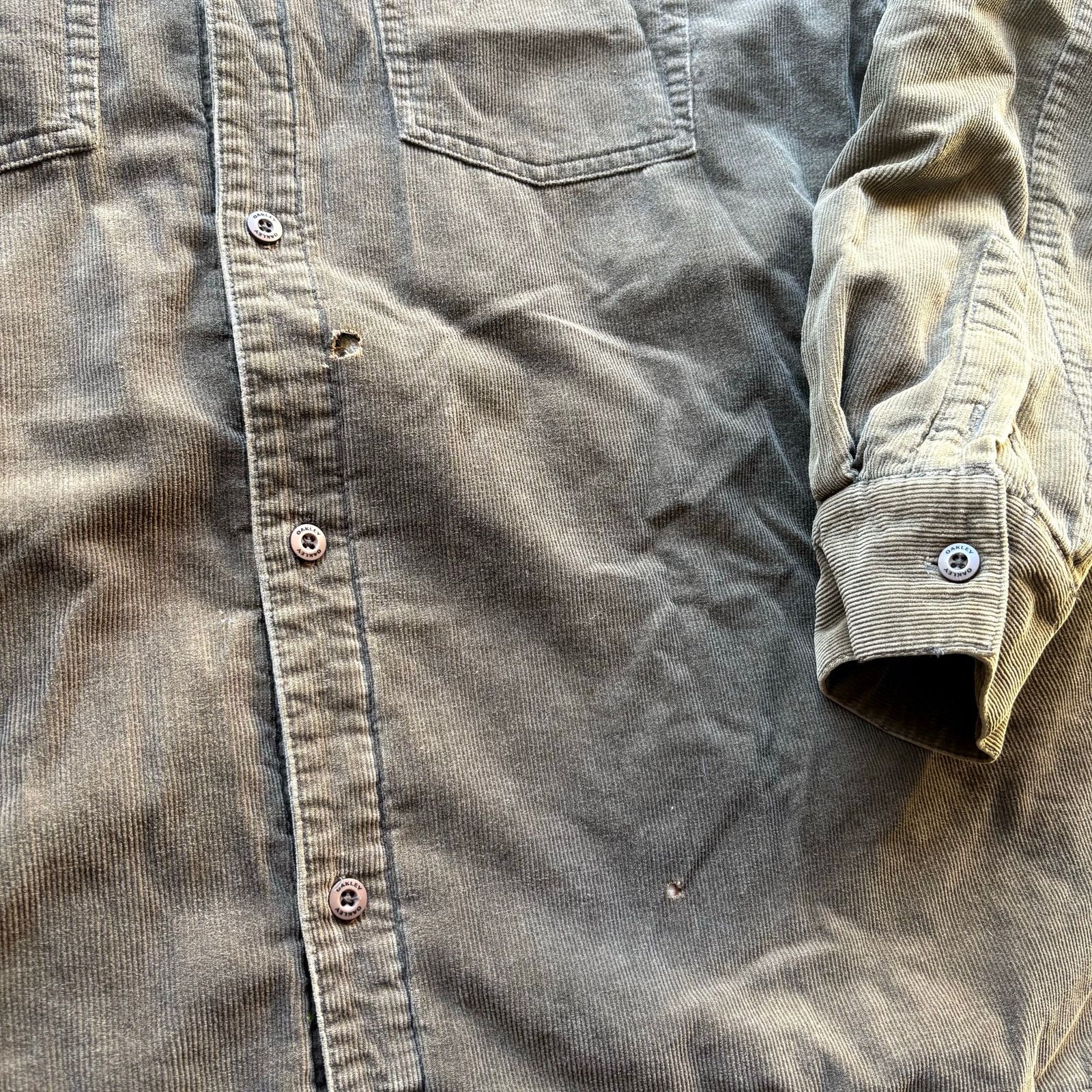 Oakley Crazy Vintage Oakley SAMPLE Button Down Shirt Jacket Size US L / EU 52-54 / 3 - 3 Thumbnail